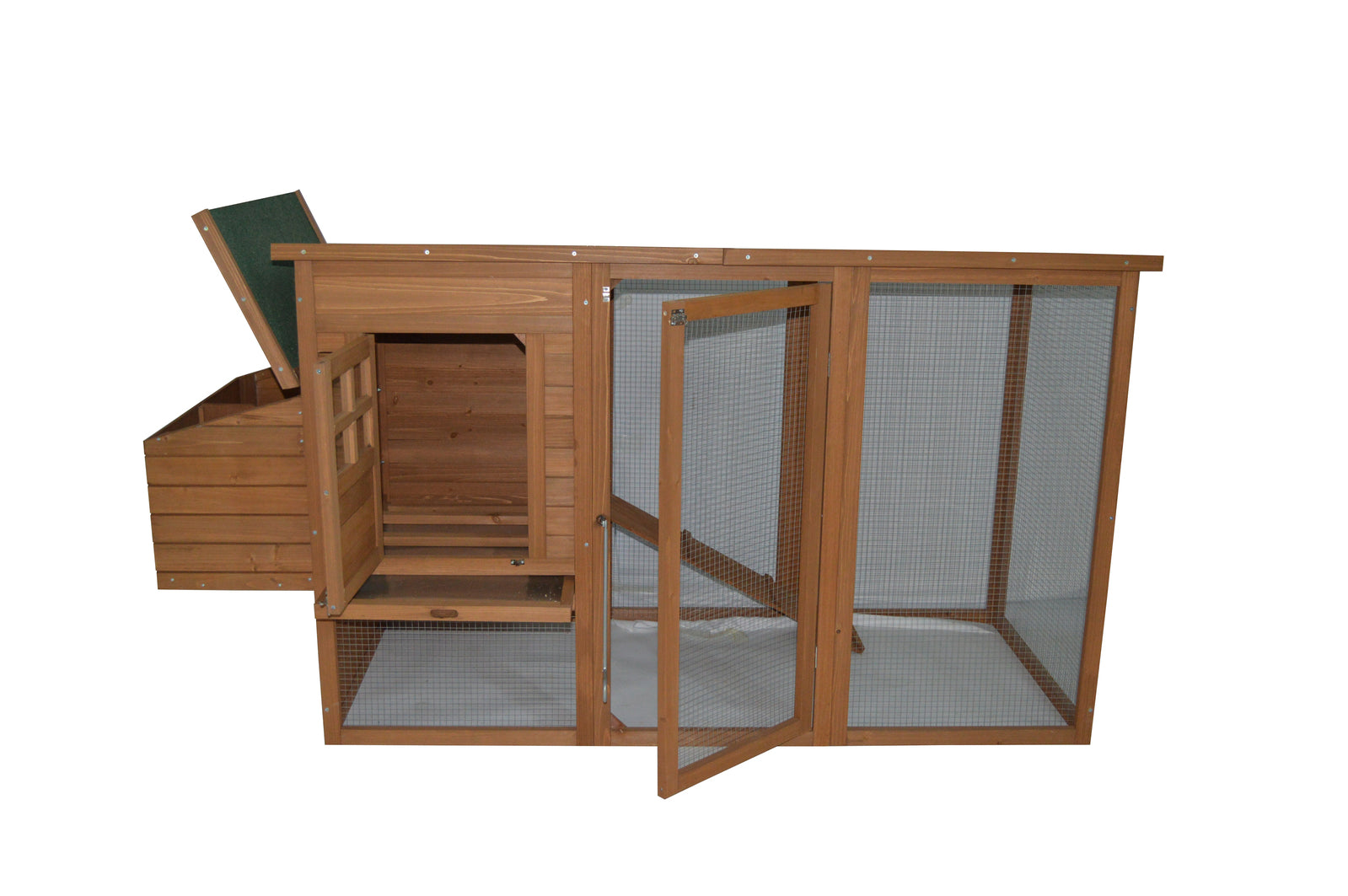 YES4PETS Large Chicken Coop Rabbit Hutch Ferret Cage Hen Chook Cat Kitten House