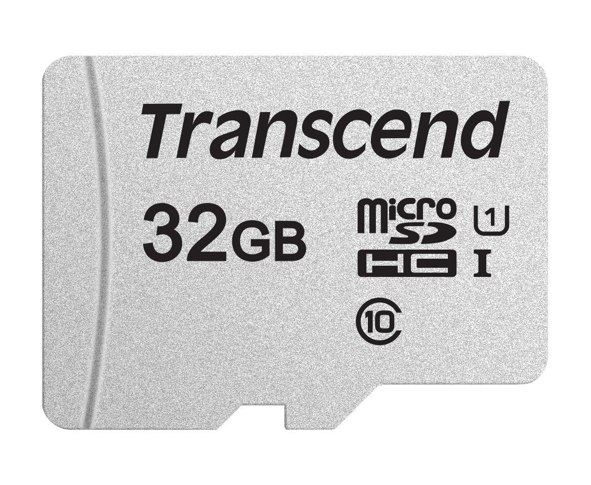 TRANSCEND TS32GUSD300S 32GB UHS-I U1 microSD w/o Adapter (microSDHC I, C10, U1)