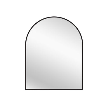 Black Metal Arch Mirror - Small 80cm x 100cm