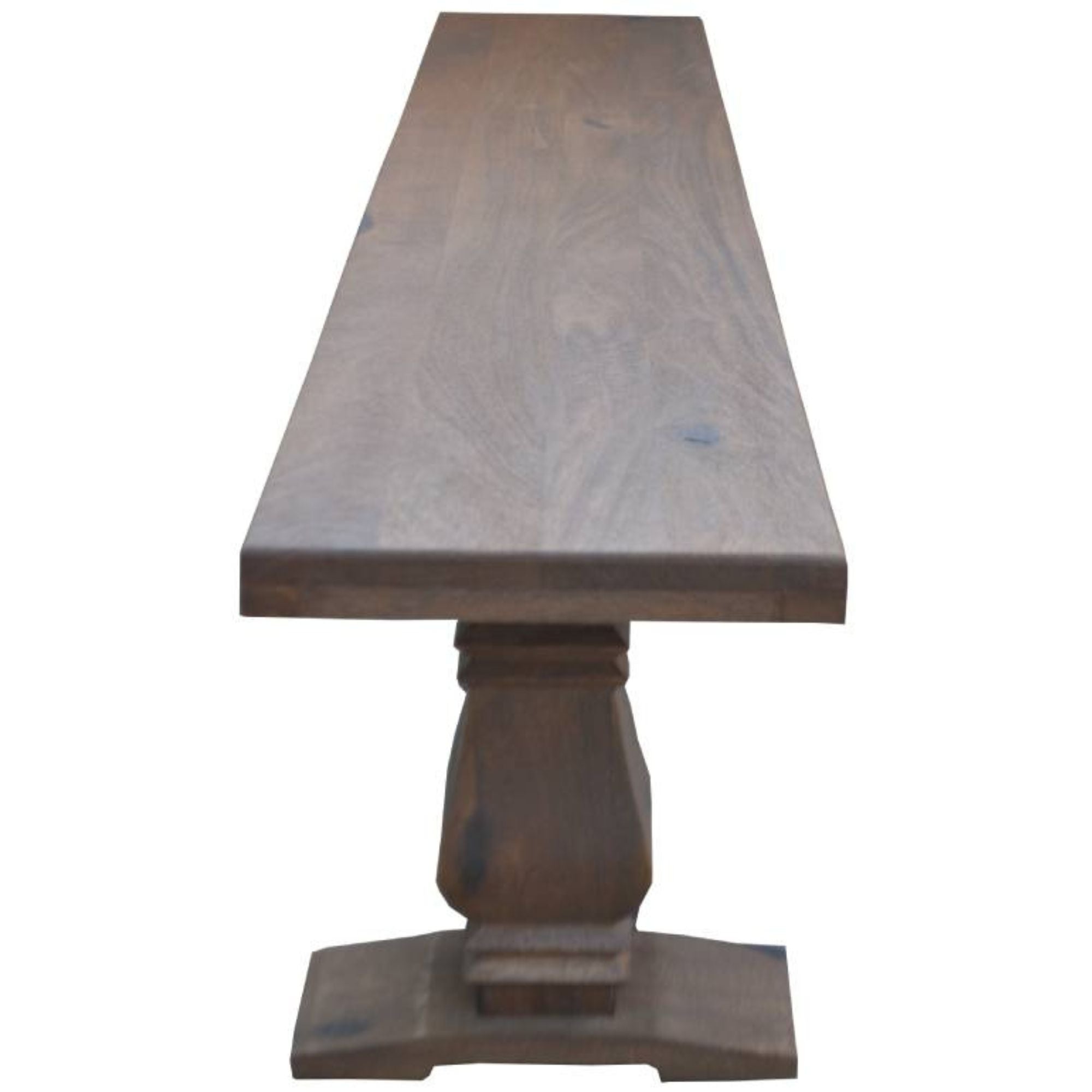 Florence 3pc Dining Table Set 230cm 2pc Seat Bench Pedestal French Provincial