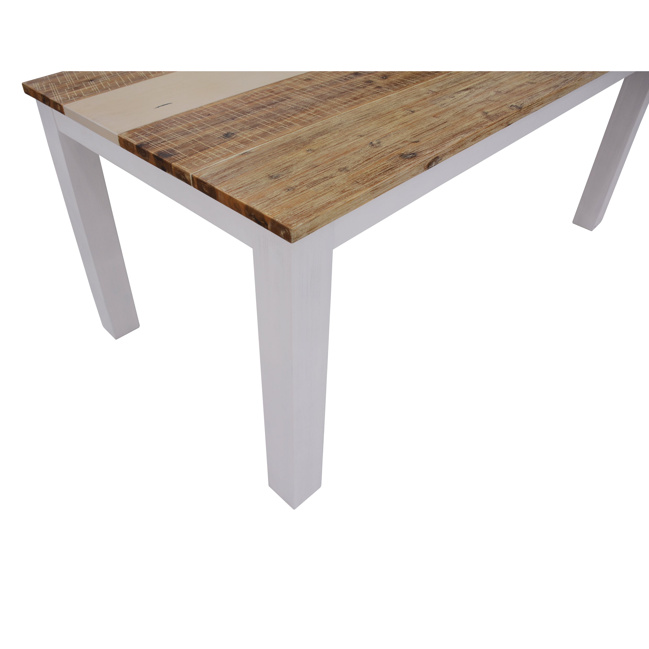 Orville Dining Table 200cm Solid Acacia Wood Home Dinner Furniture - Multi Color