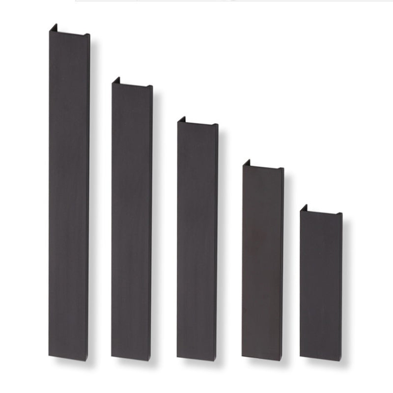 Aluminum Kitchen Cabinet Bar Handles Drawer Handle Pull black hole to hole 320mm