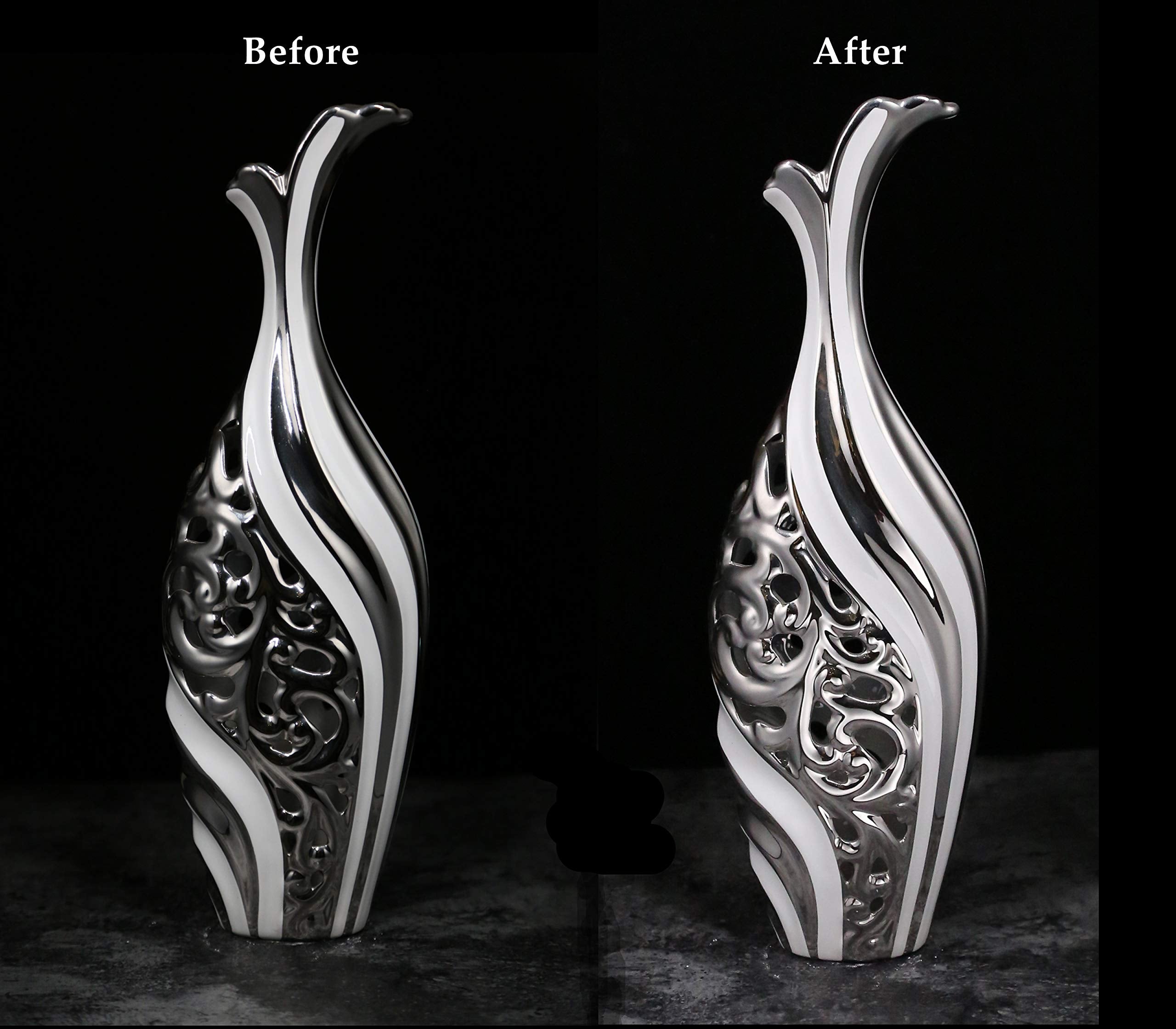 2 Pack A3 3 in 1 Photography Light Reflector Cardboard Light Diffuser Board Black, Silver, White