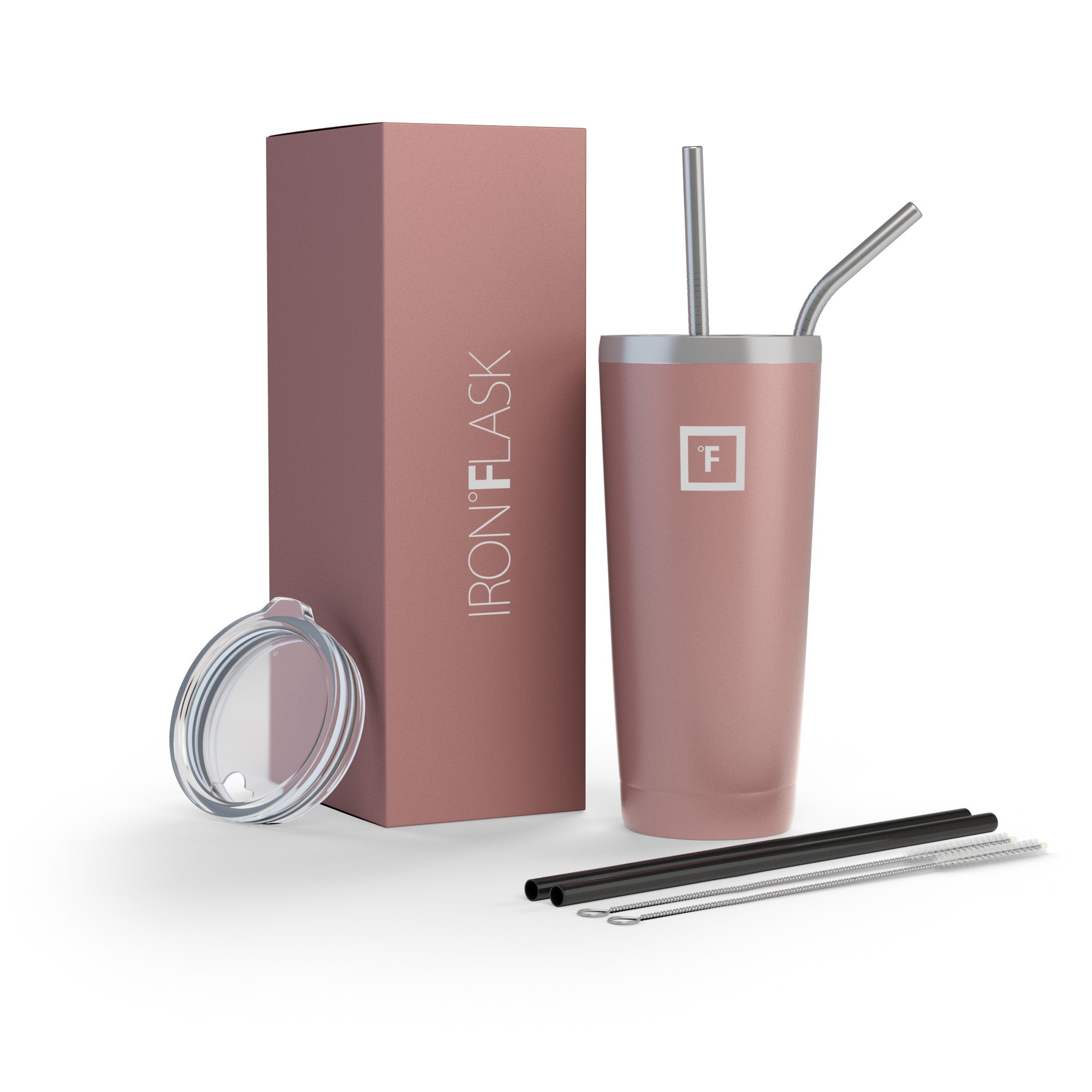 Iron Flask Classic Tumbler, Rose Gold, 24oz/700ml