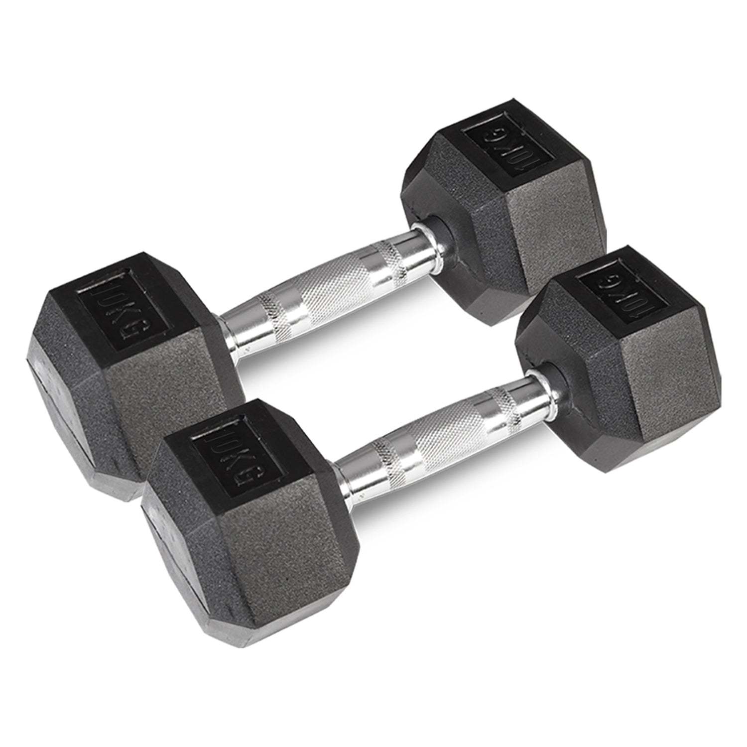CORTEX 110kg Hex Fixed Dumbbell Set (1-10kg Pairs)