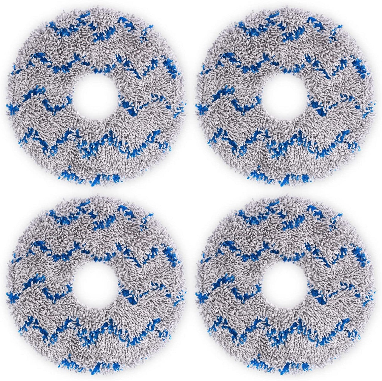 4 X Mop Pads for Ecovacs Deebot X1 Series Robot Vacuum Cleaners