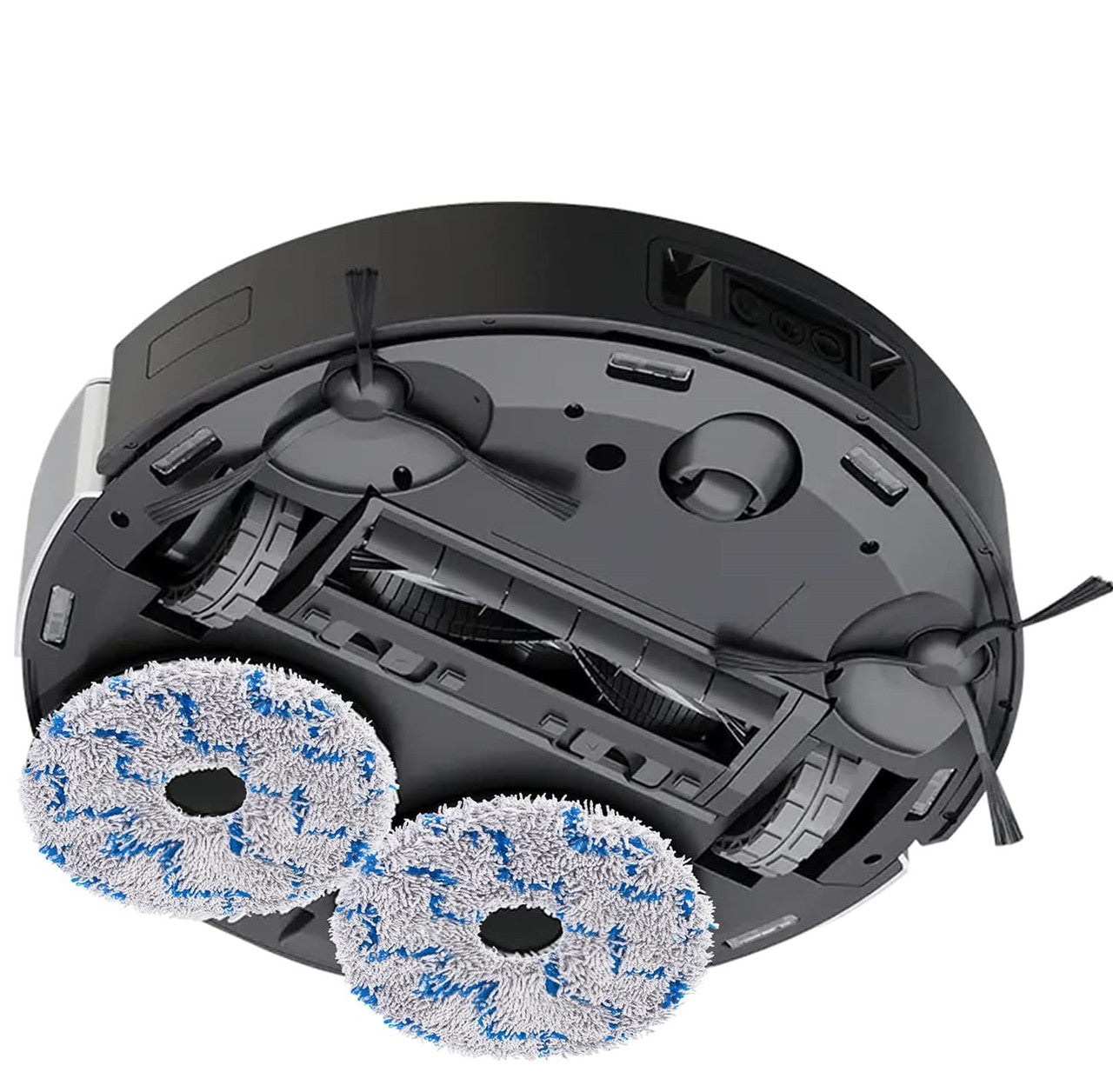 4 X Mop Pads for Ecovacs Deebot X1 Series Robot Vacuum Cleaners