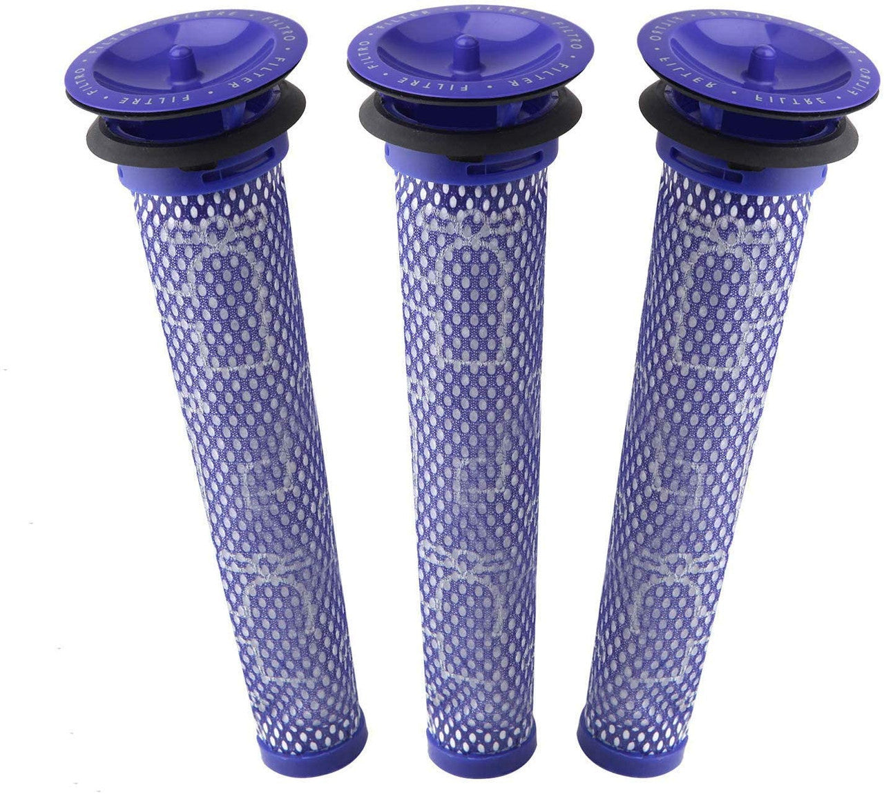3 x Filters for DYSON V6, V7, V8, DC58, DC59, DC61, DC62 stickvac