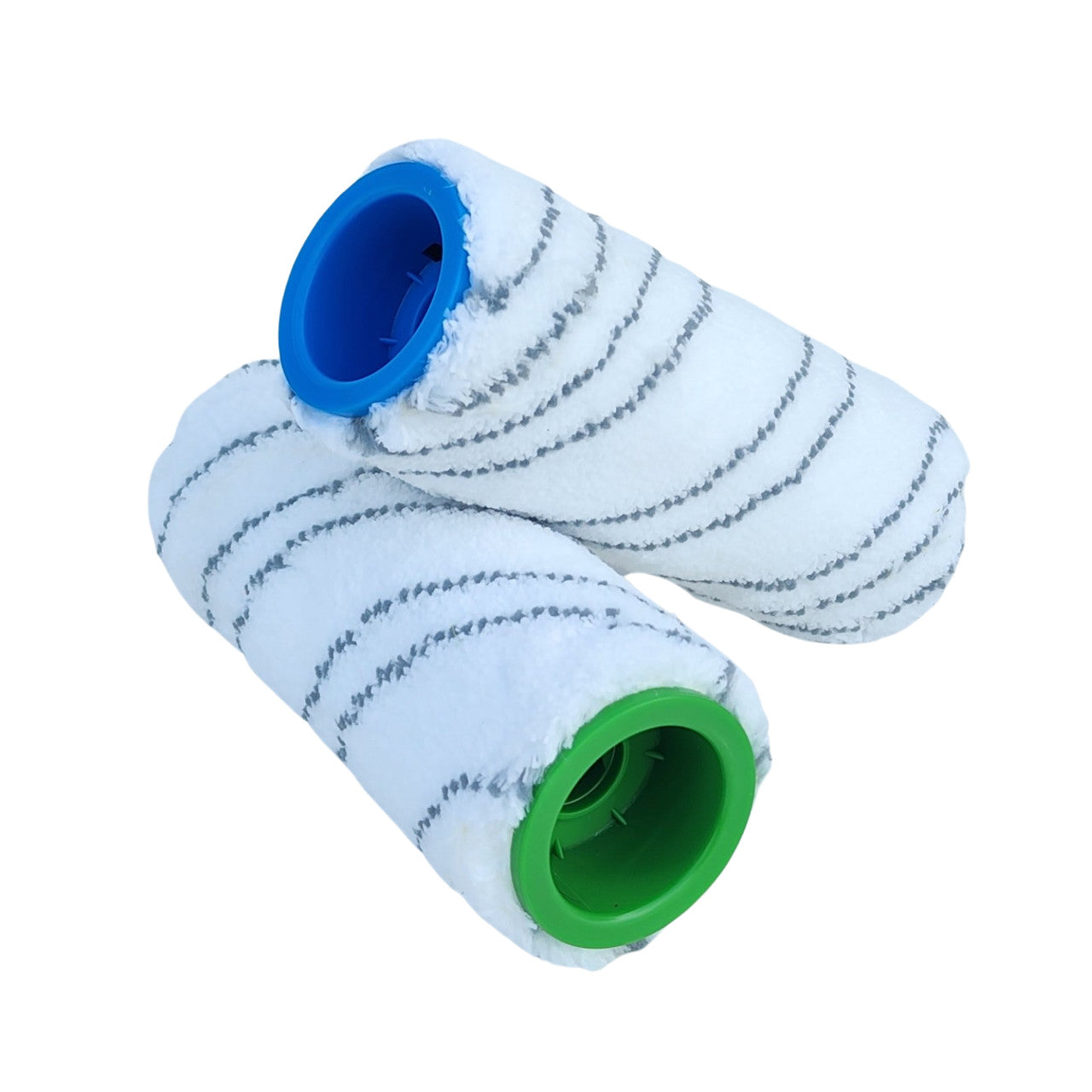 2 x Scrubbing Rollers for Karcher FC3, FC5 & FC7 Floor Cleaner - stone & tiles