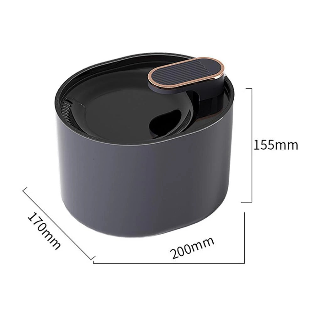 JY Pet Automatic Cat Water Dispenser Fountain 3L - White