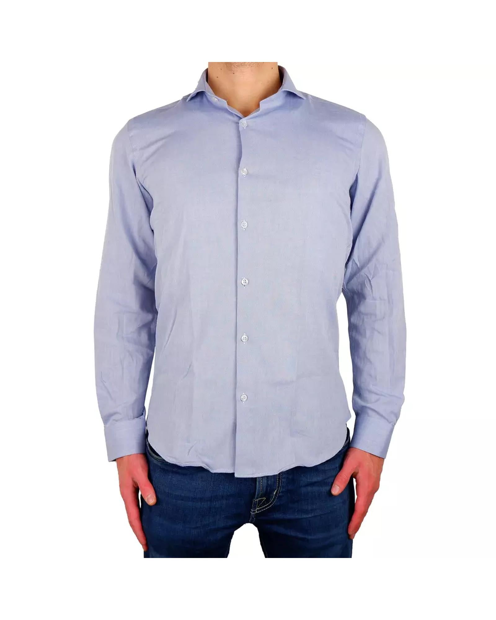 Milano Solid Color Shirt 40 IT Men