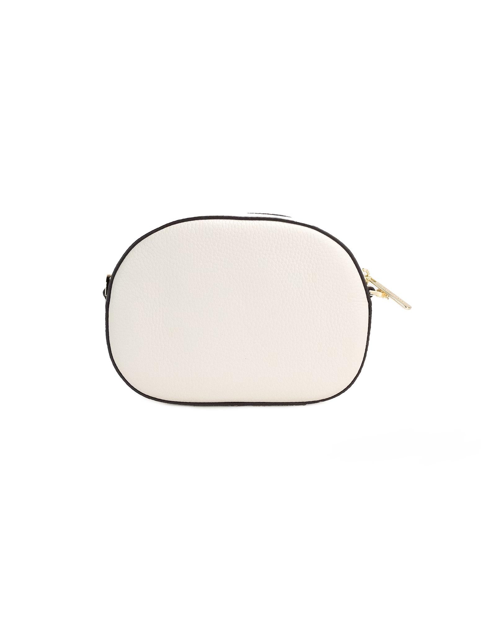 Michael Kors Jet Set Glam Leather Oval Crossbody One Size Women