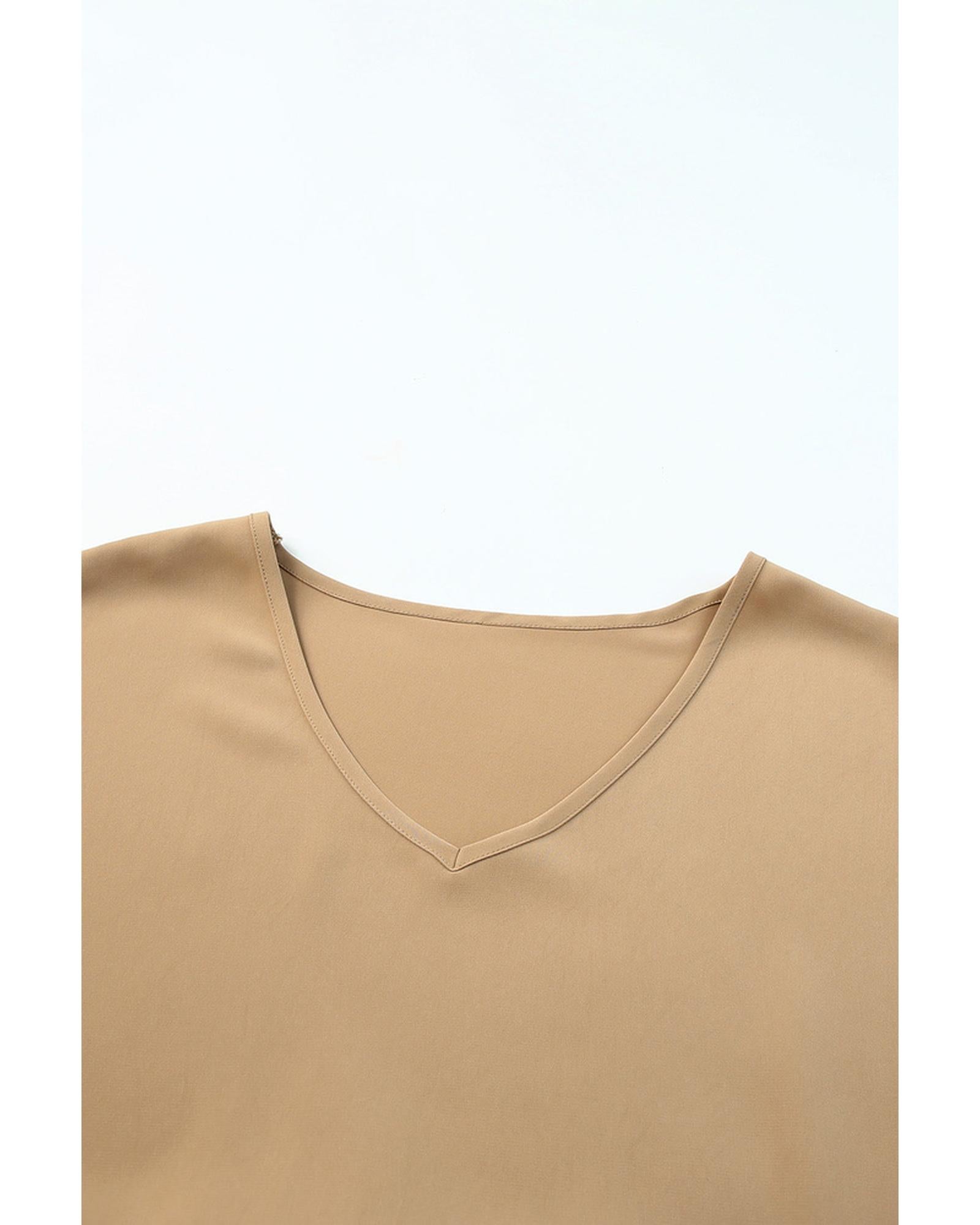 Azura Exchange Ruffle Trim Oversize Blouse - XL