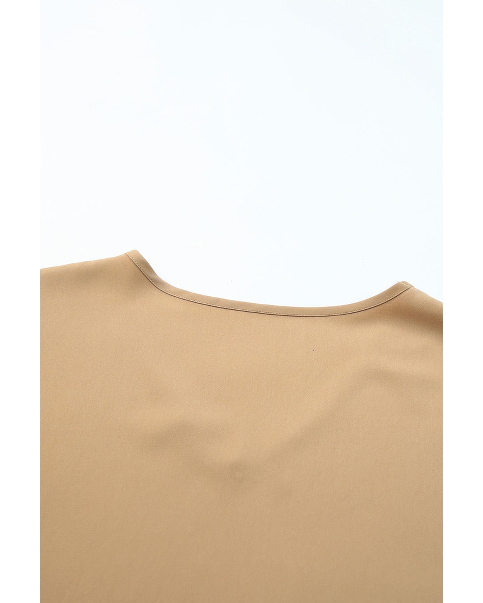 Azura Exchange Ruffle Trim Oversize Blouse - XL