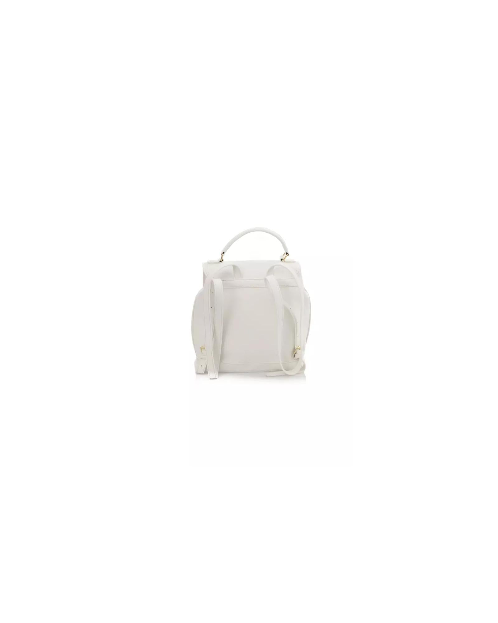Golden Detail Flap Backpack One Size Women
