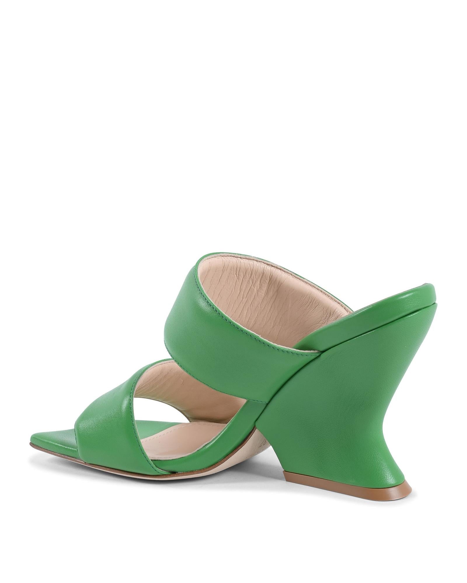 Sleek Square-Toed Marty Sandals - 38 EU