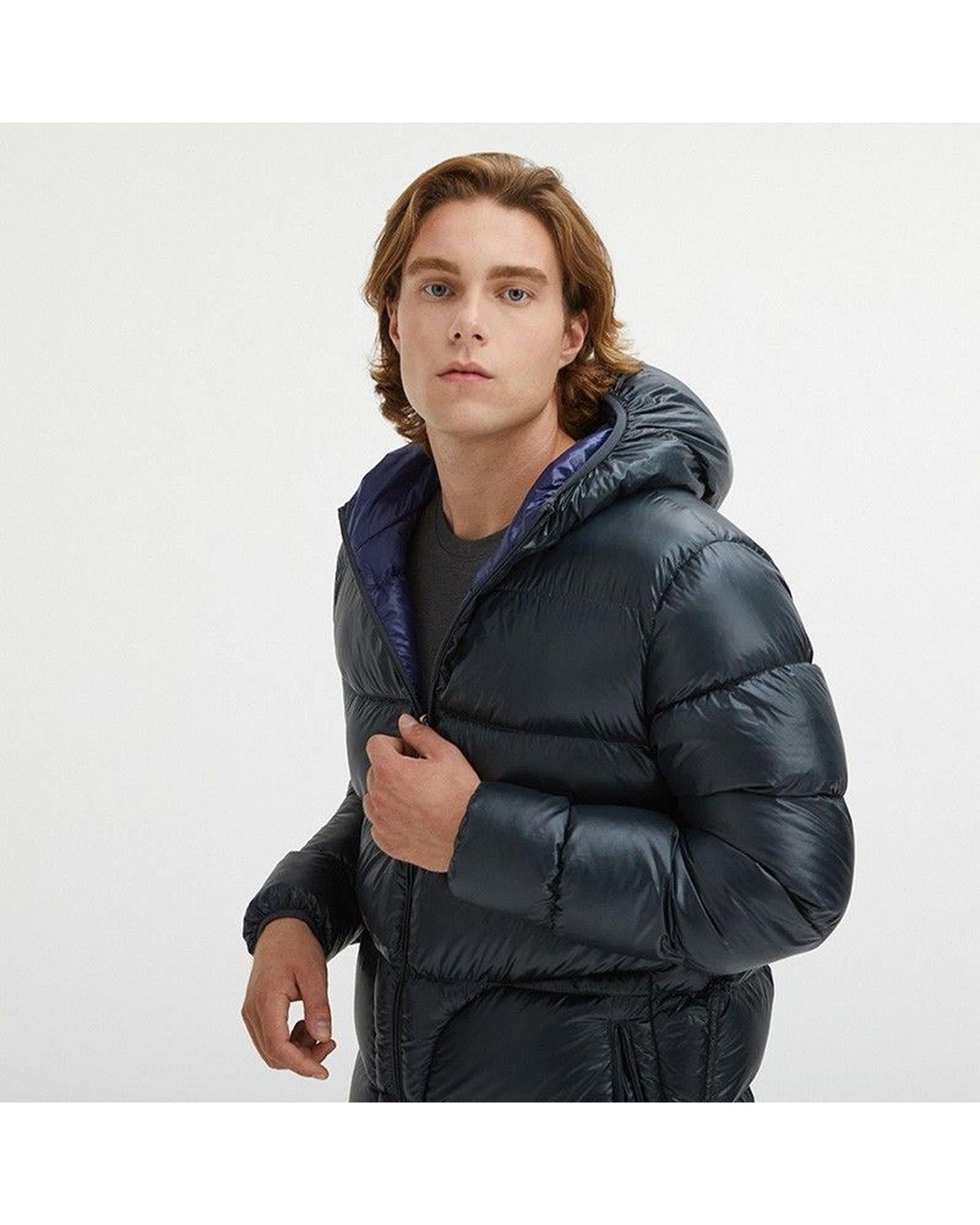 Reversible Centogrammi Jacket with Zip Closure M Men