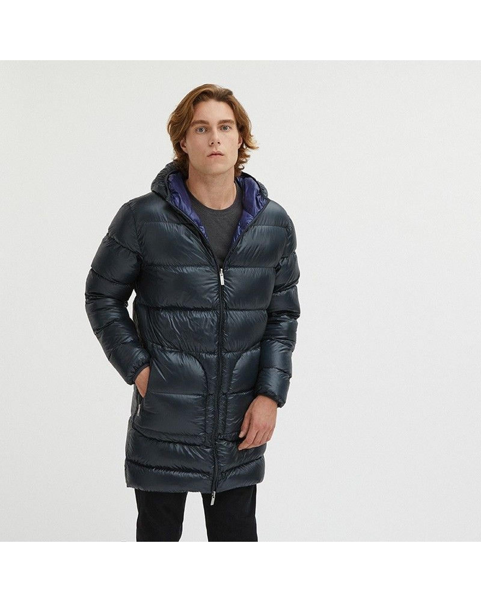 Reversible Centogrammi Jacket with Zip Closure M Men
