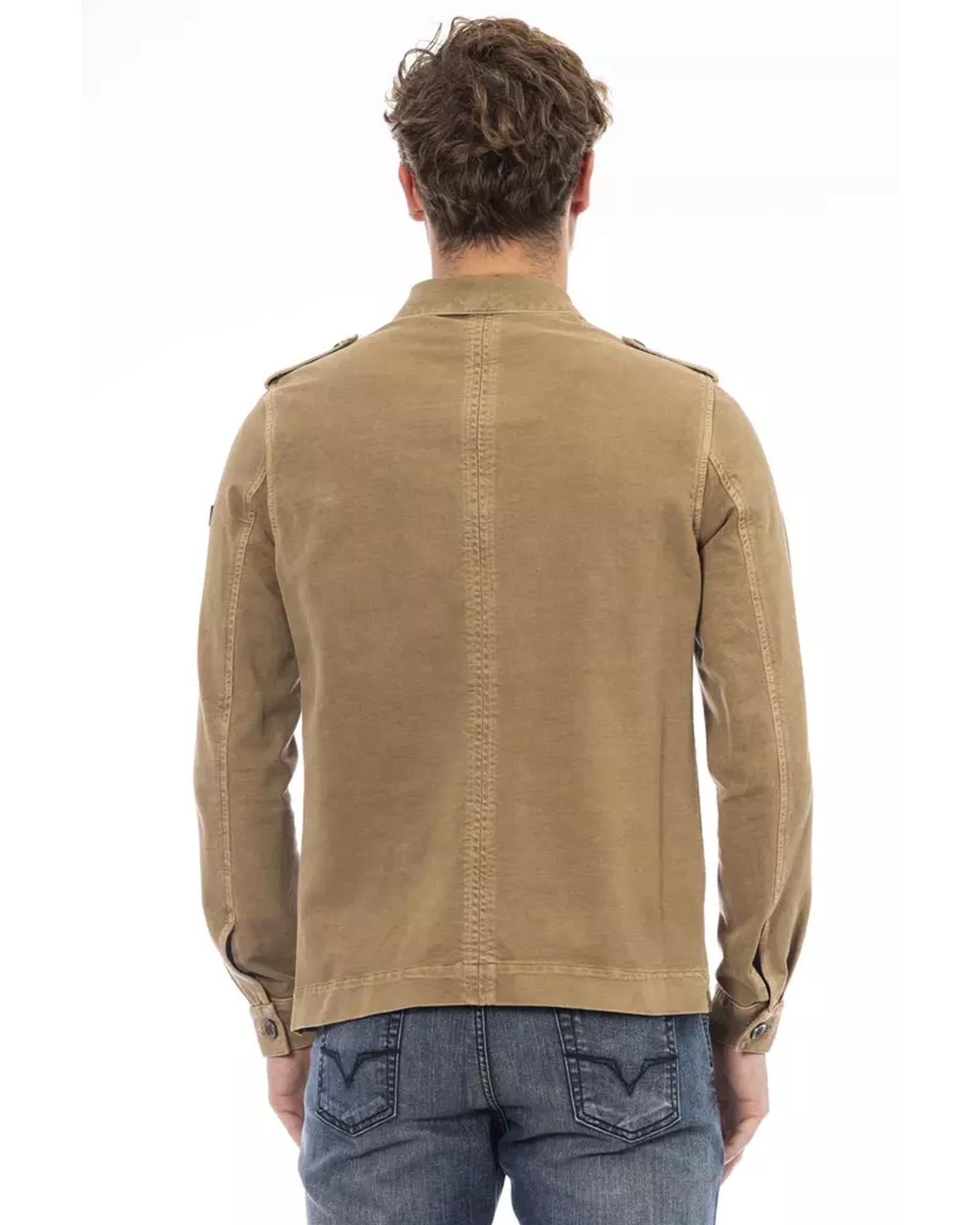 Convertible Jacket with Detachable Braces and Functional Pockets 48 IT Men