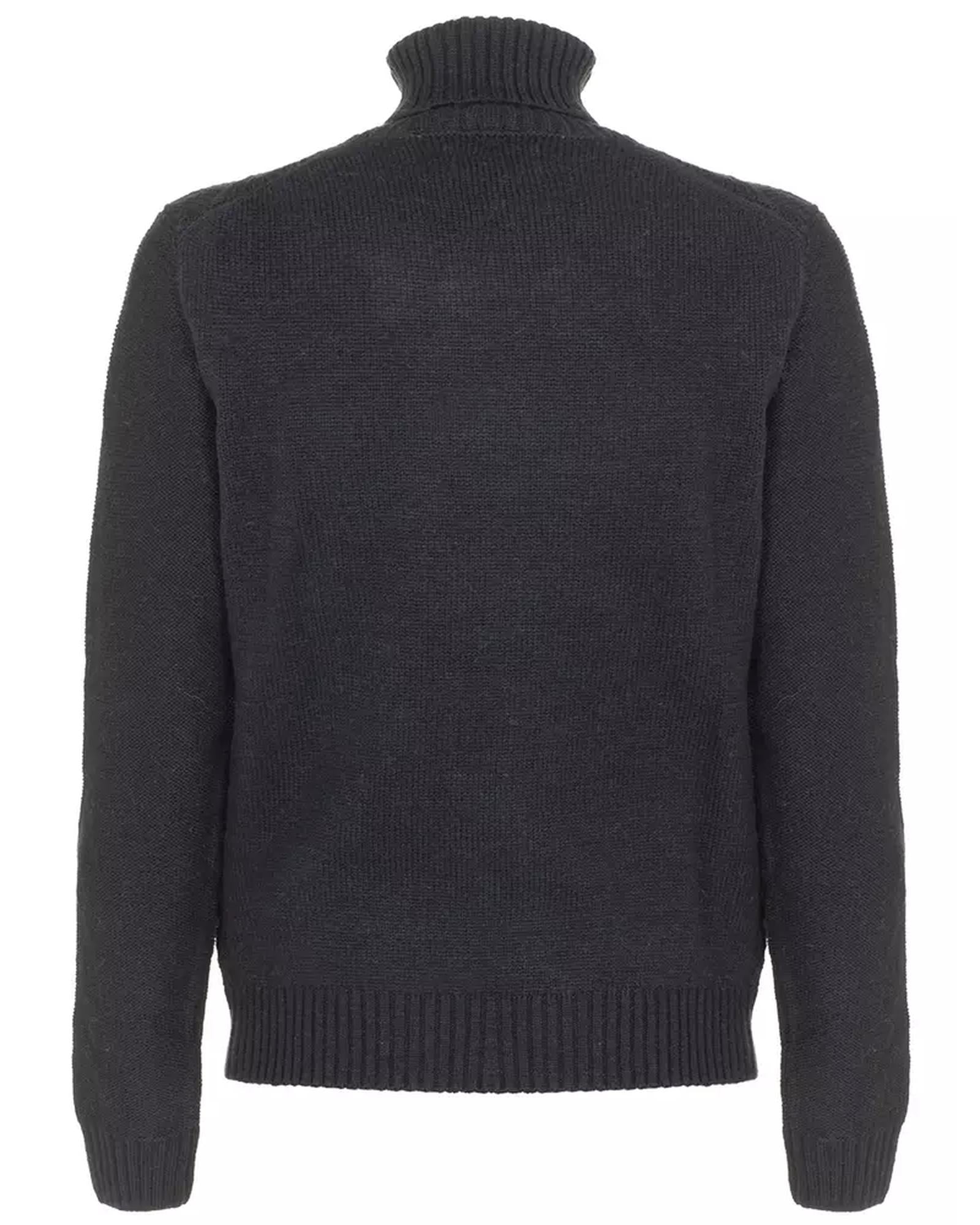 Diamond Embroidered Turtleneck Sweater M Men