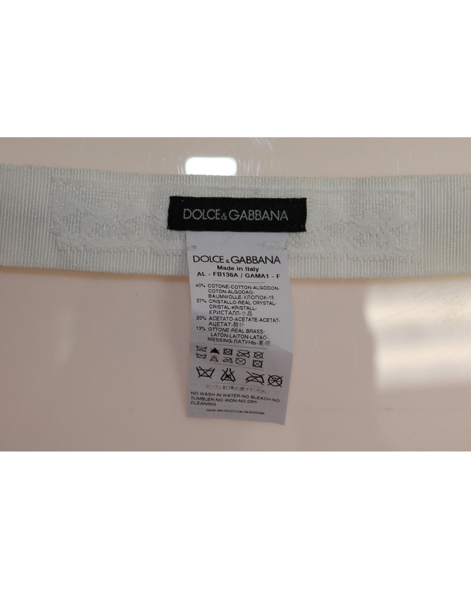 Crystal Embedded Waist Belt One Size Women