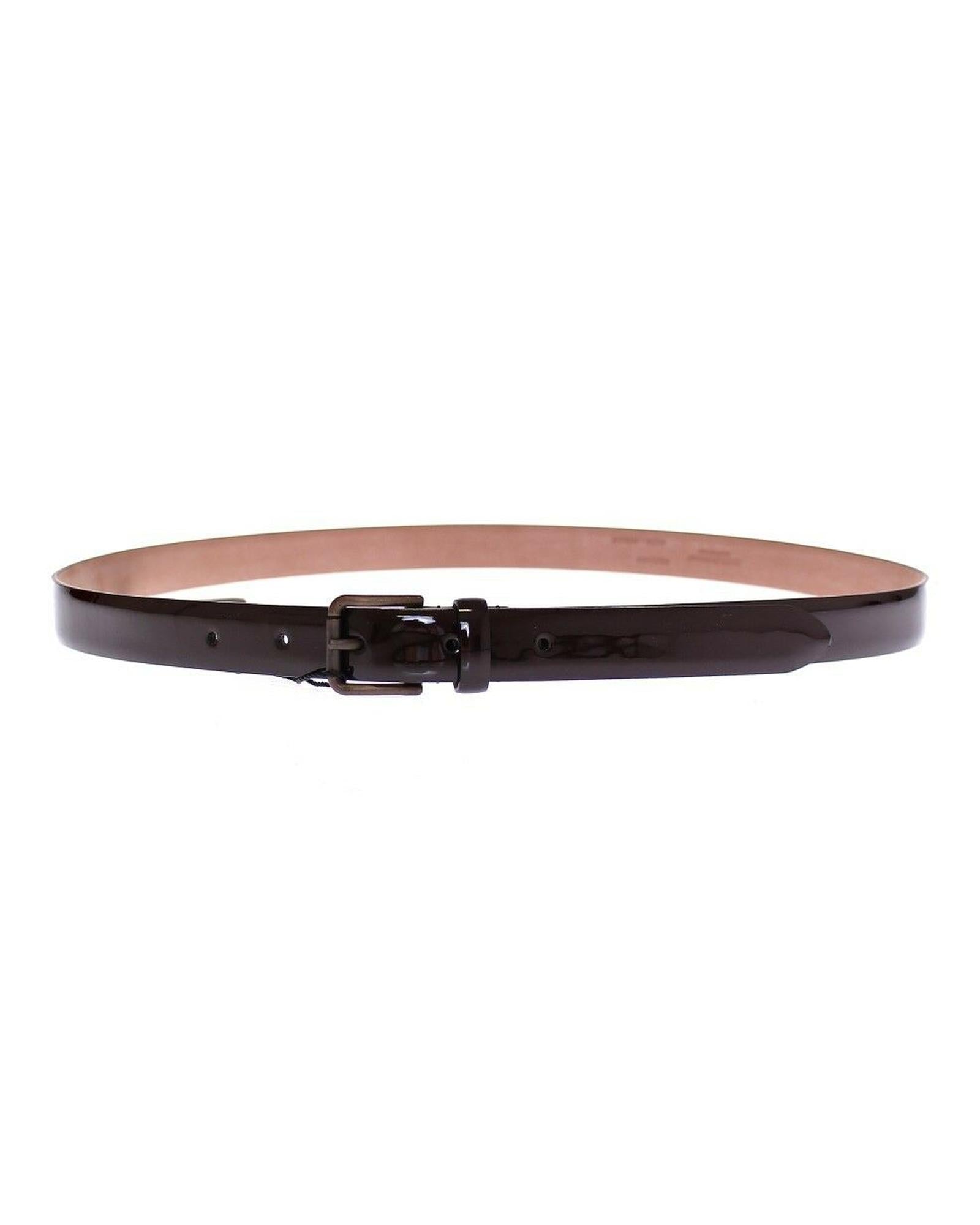 Dolce & Gabbana Logo Detail Leather Belt 75 cm Women