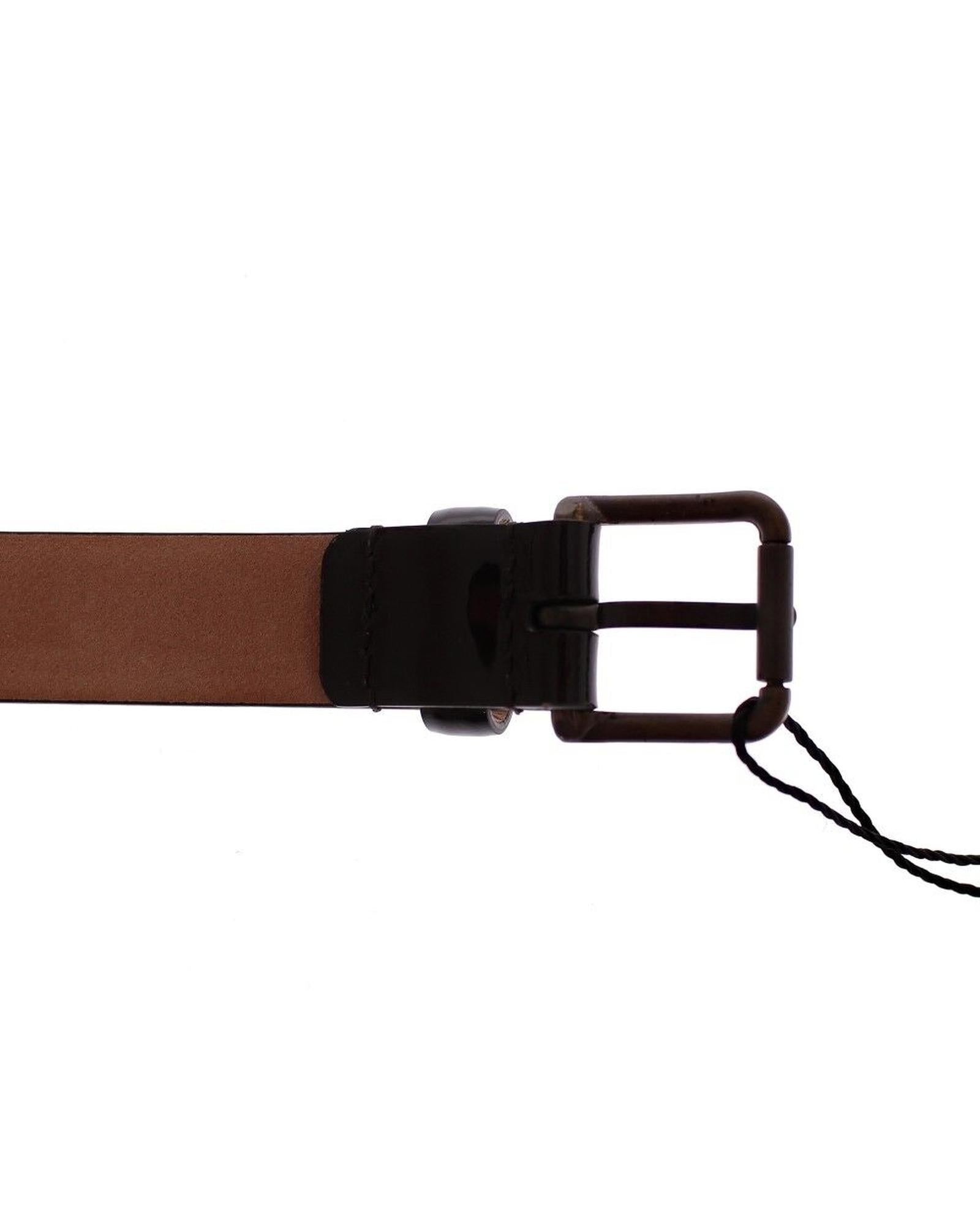 Dolce & Gabbana Logo Detail Leather Belt 75 cm Women