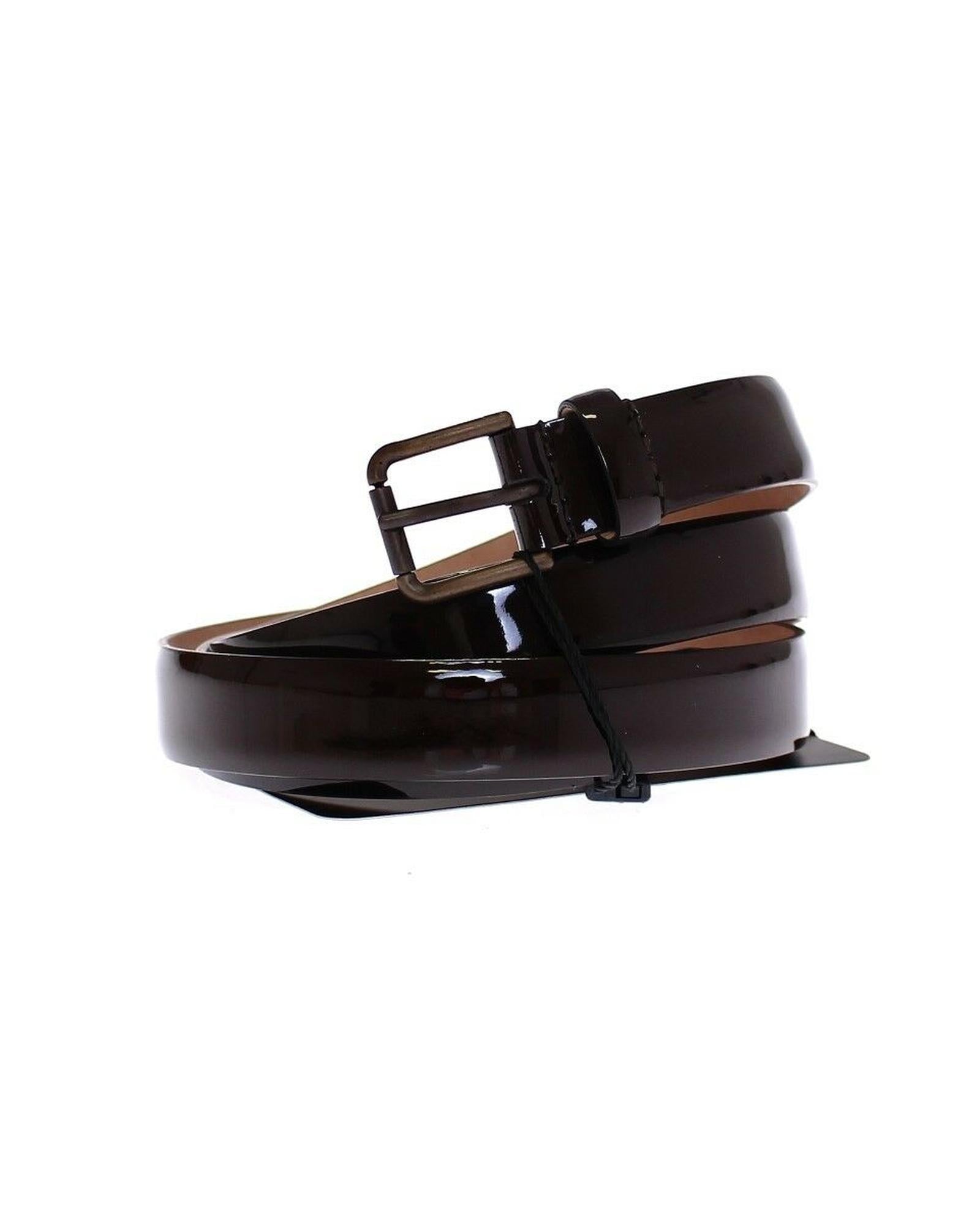 Dolce & Gabbana Logo Detail Leather Belt 90 cm Women