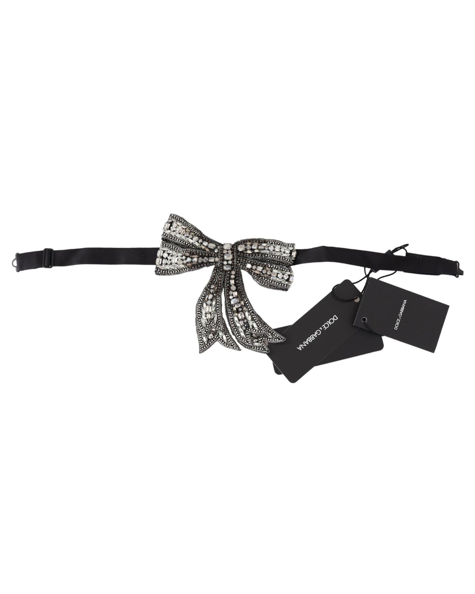 Dolce & Gabbana Embellished Bowtie One Size Women