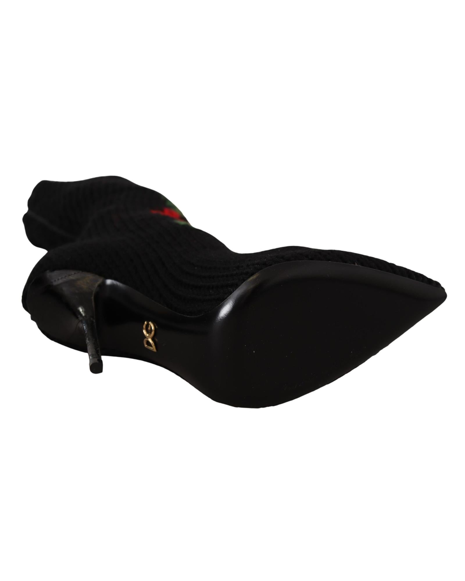 Dolce & Gabbana Stretch Socks Boots 38 EU Women