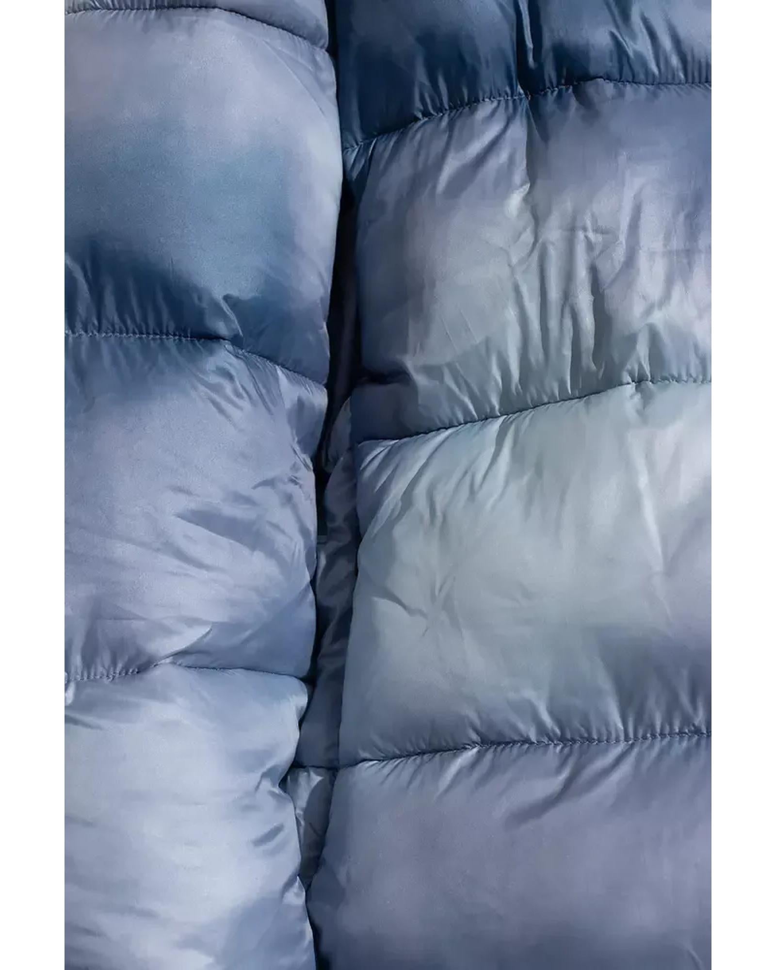 Love Moschino High Collar Down Jacket with Zip Closure 42 IT Women