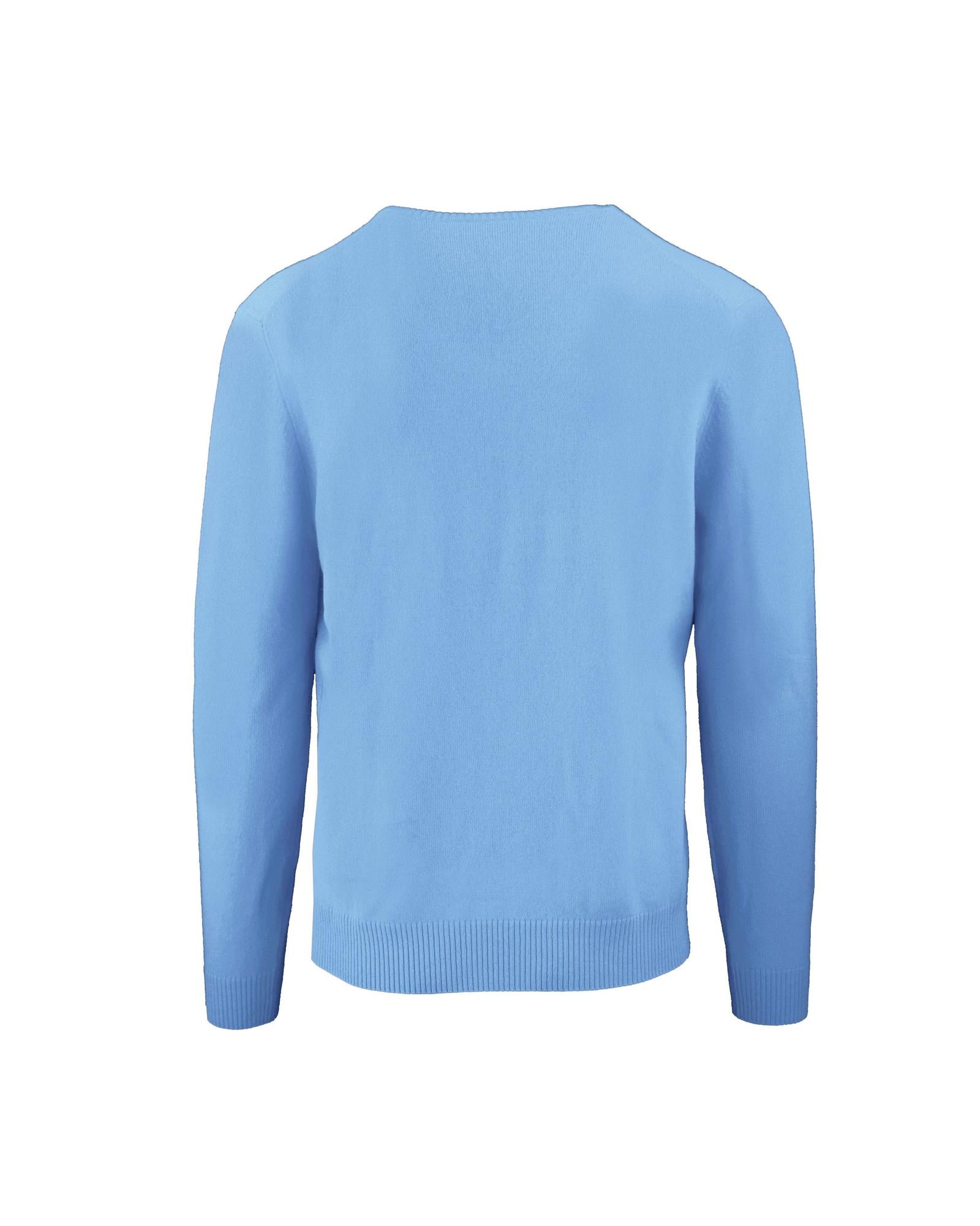 Malo Roundneck Sweatshirt in Ice Blue Cashmere 2XL Men