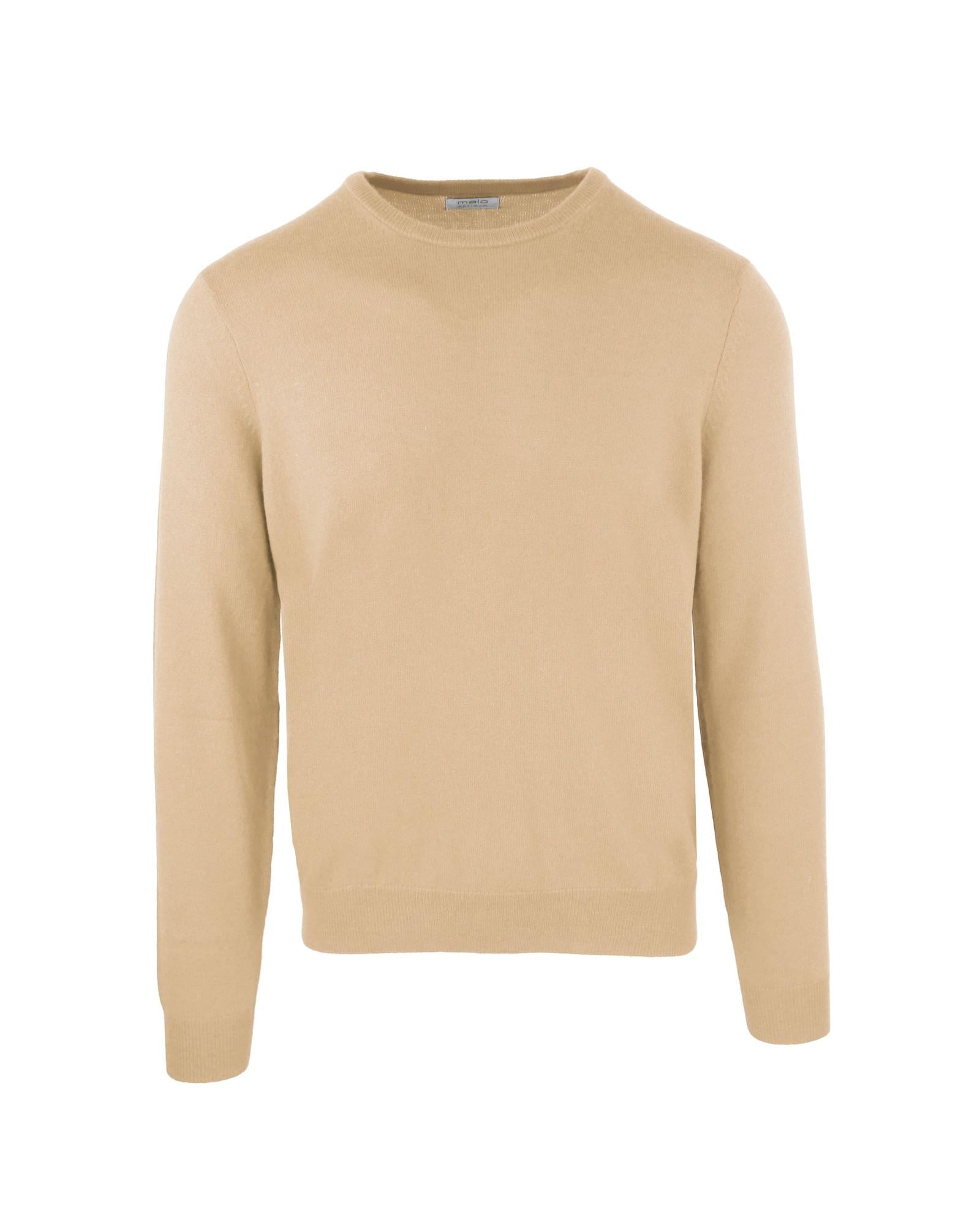 Malo Roundneck Cashmere and Wool Sweatshirt S Men