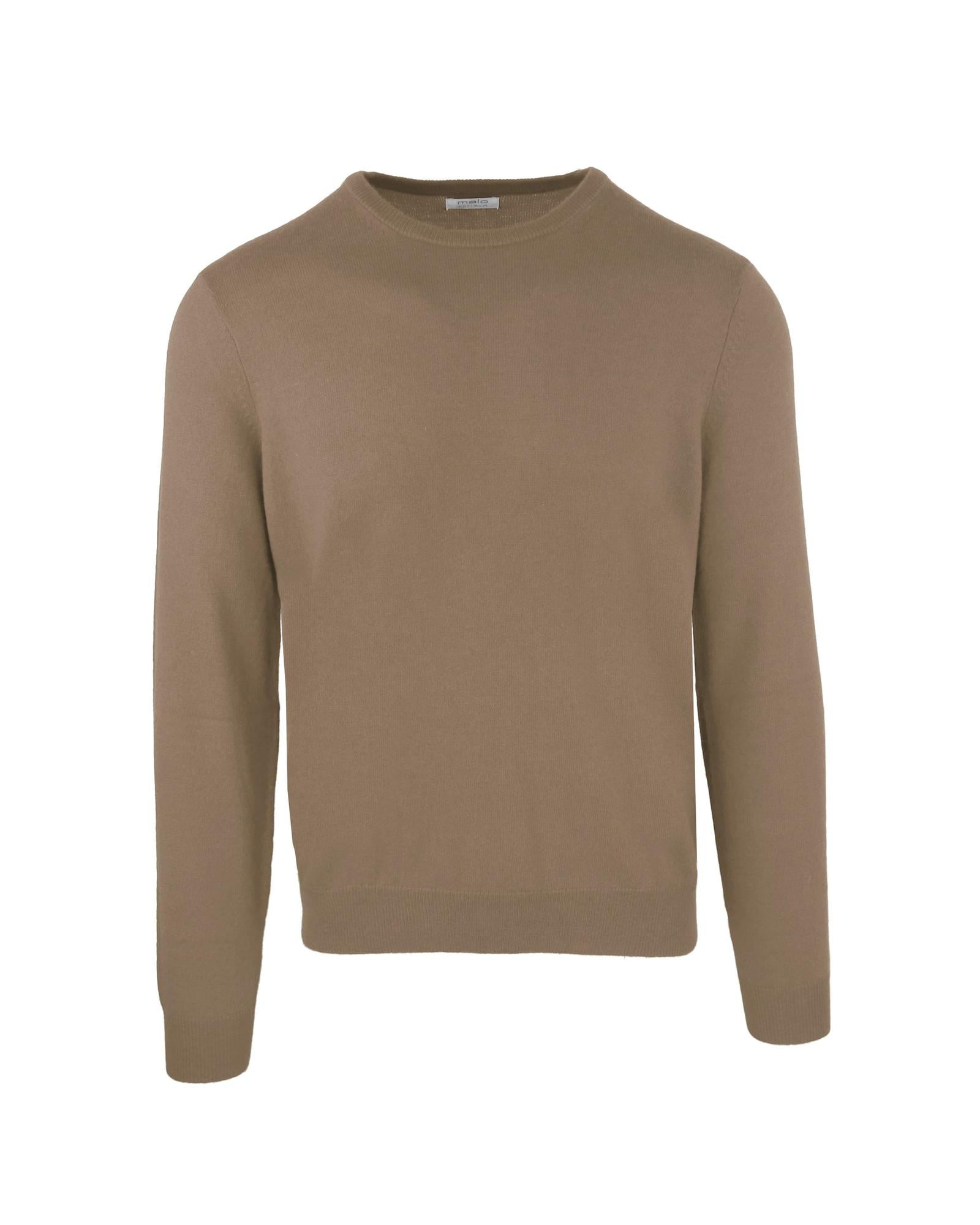 Malo Beigey Wool and Cashmere Sweatshirt M Men