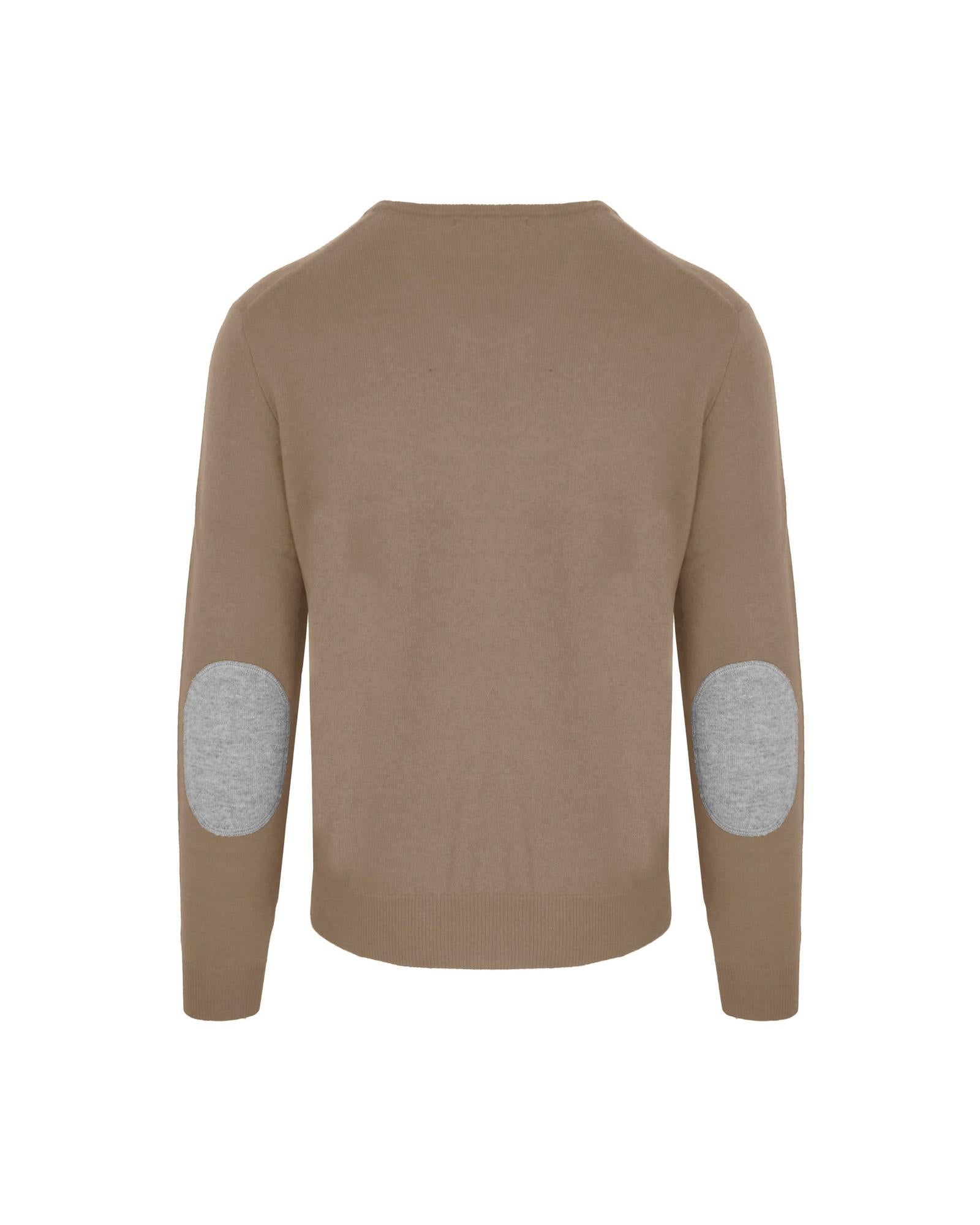 Malo Beigey Wool and Cashmere Sweatshirt M Men