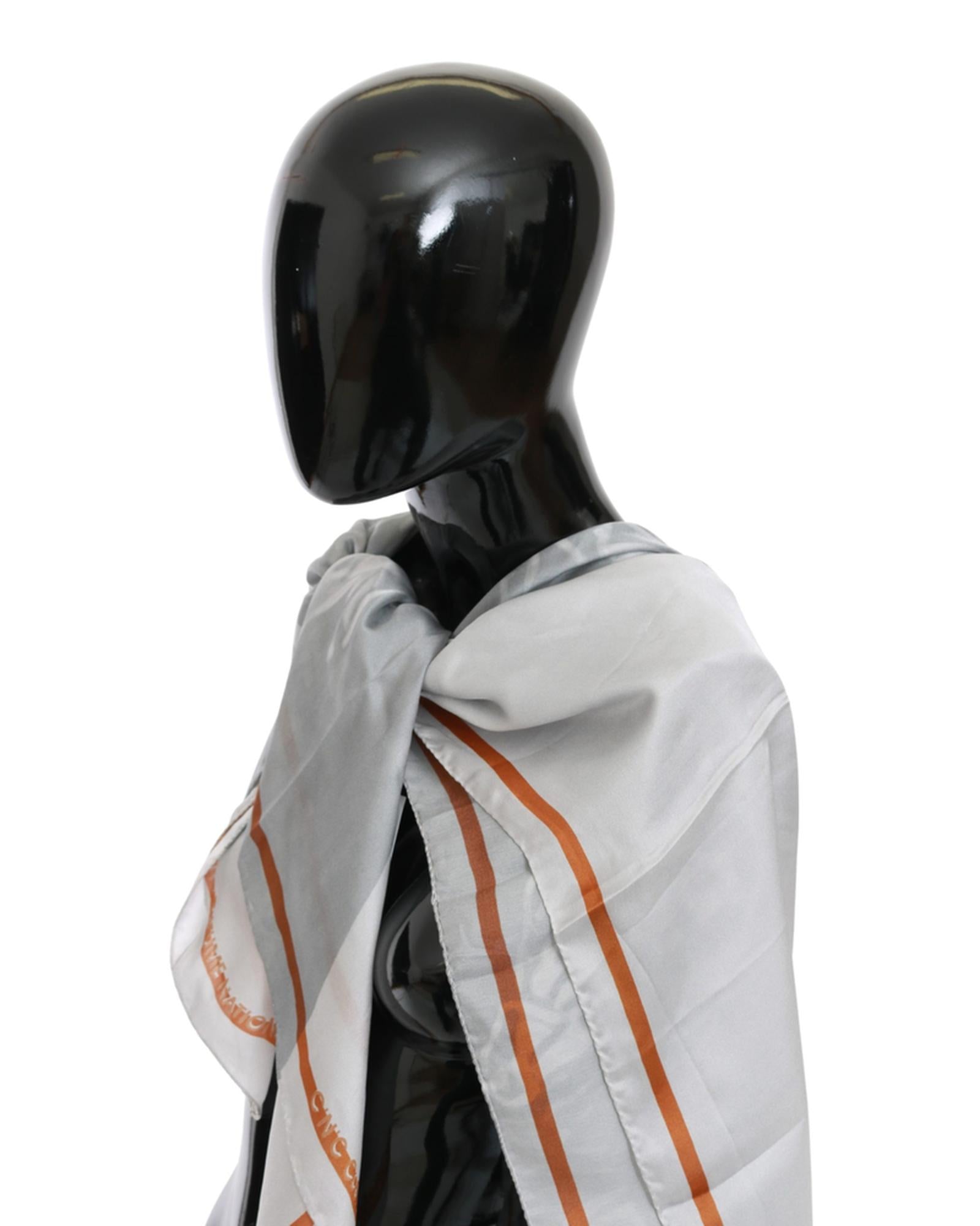 C’N’C COSTUME NATIONAL Silk Scarf One Size Women