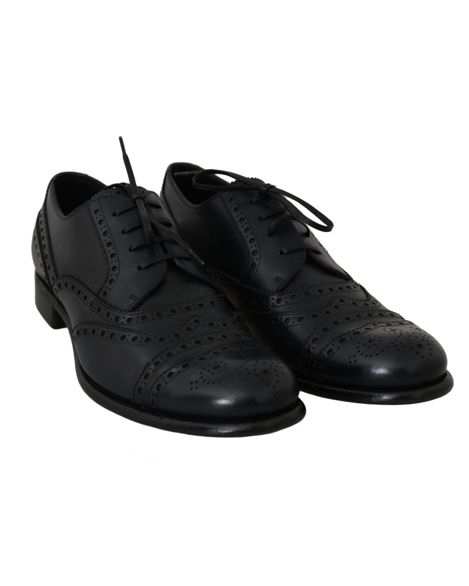 Dolce &amp; Gabbana Mens Derby Taormina Wingtip Dress Formal Shoes 39 EU Men