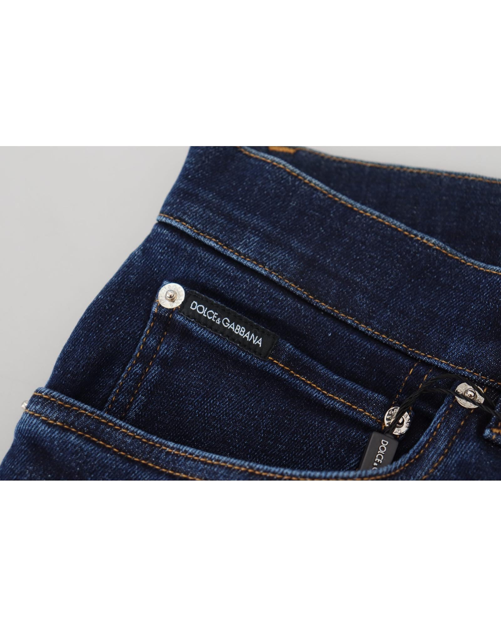 Brand New Dolce & Gabbana Slim Fit Denim Jeans 56 IT Men