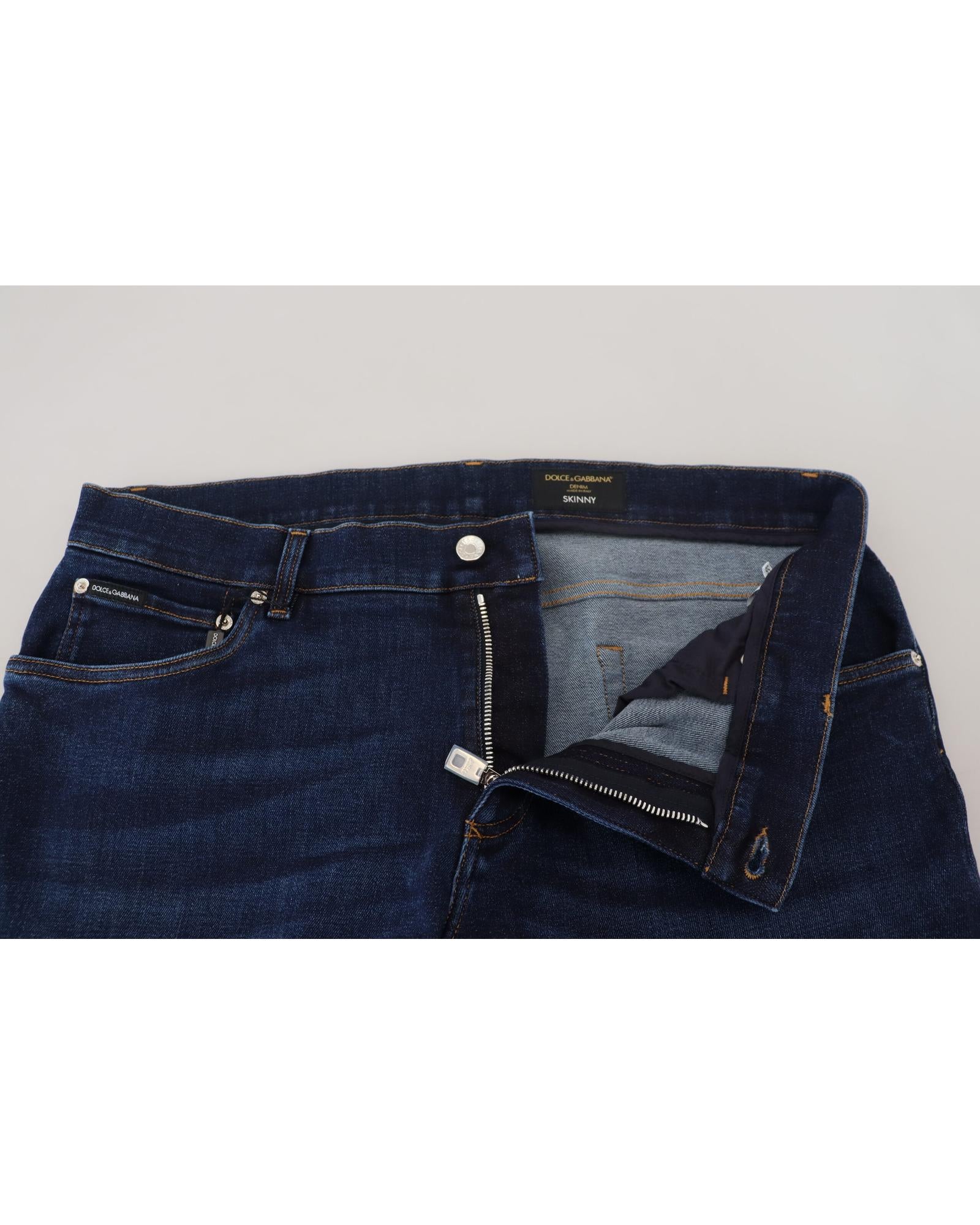 Brand New Dolce & Gabbana Slim Fit Denim Jeans 56 IT Men