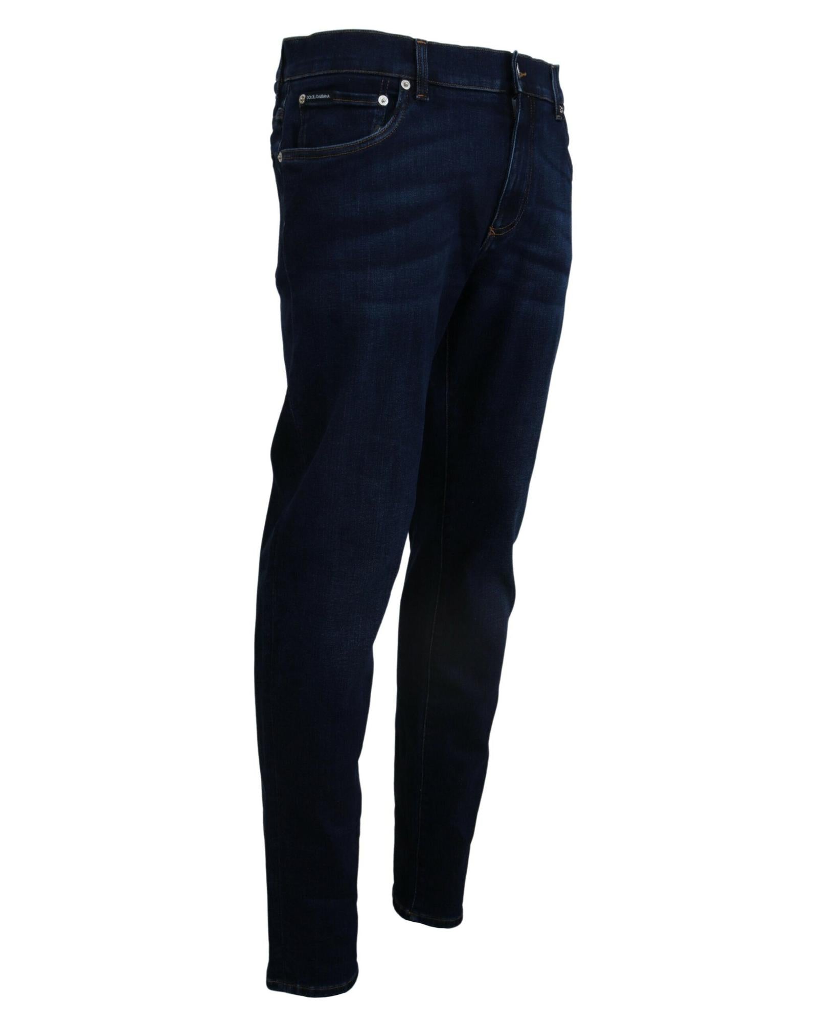 Brand New Dolce & Gabbana Slim Fit Denim Jeans 58 IT Men