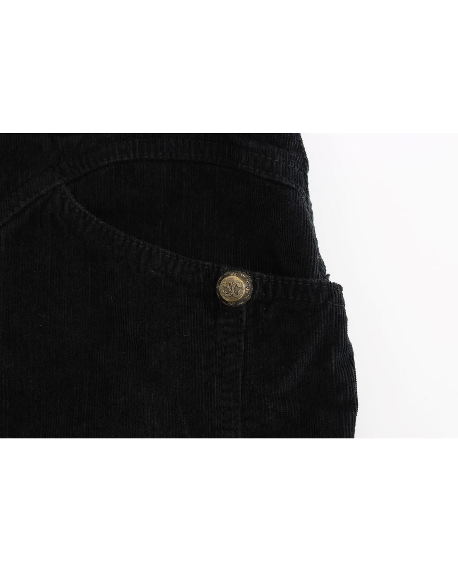 Just Cavalli Pencil Skirt with Logo Details 40 IT Women