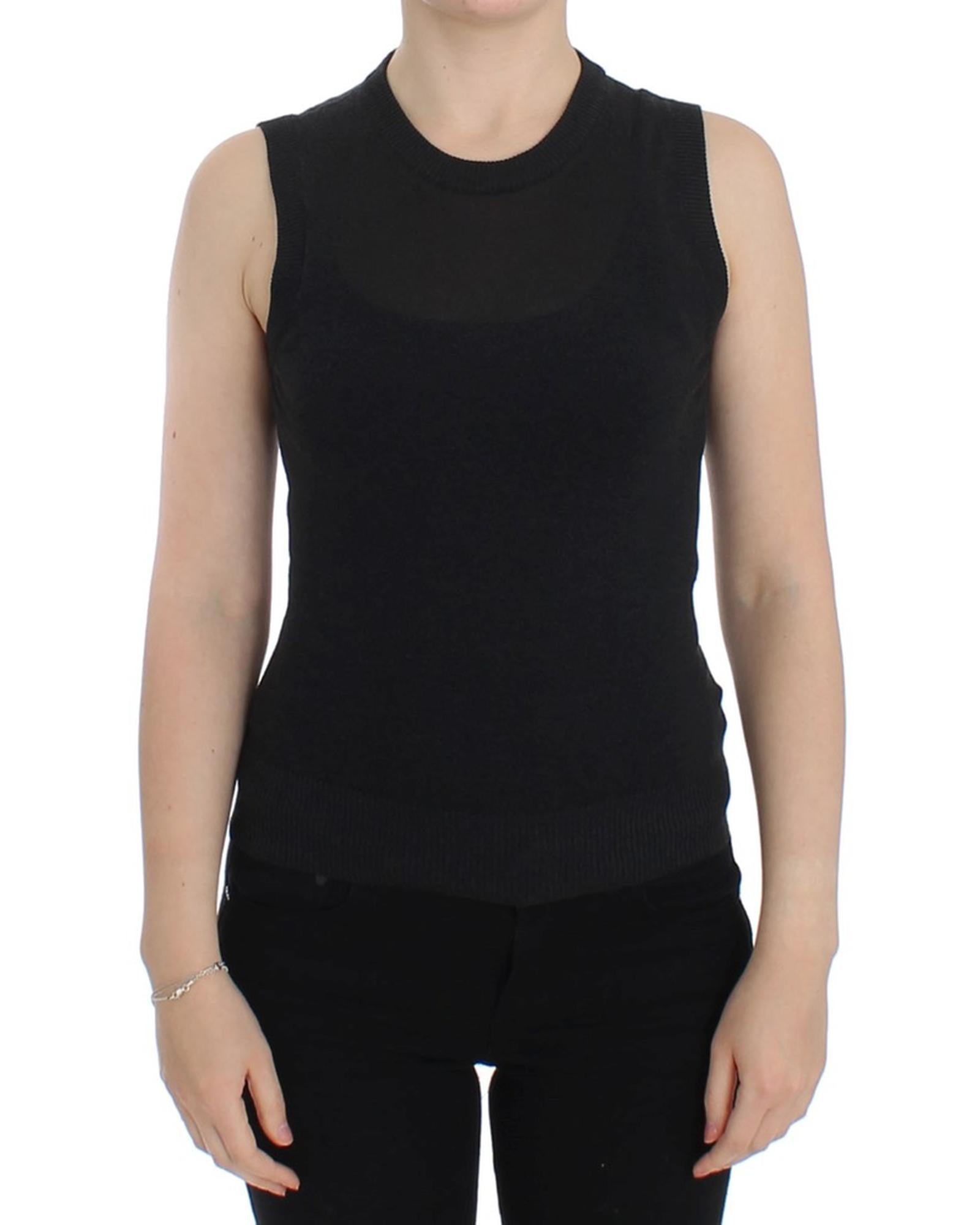 Sleeveless Crewneck Pullover Vest 38 IT Women