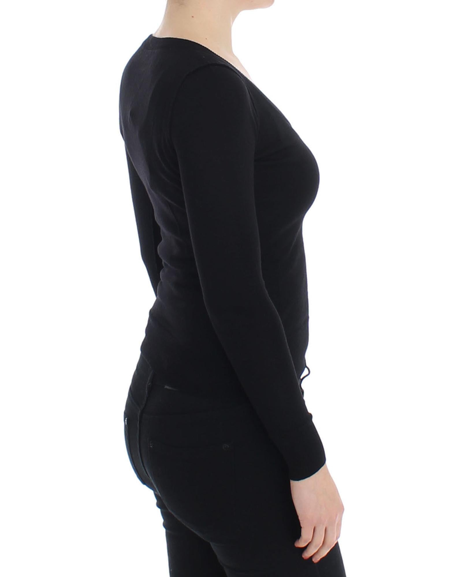 100% Authentic Dolce & Gabbana Deep Crewneck Sweater 38 IT Women