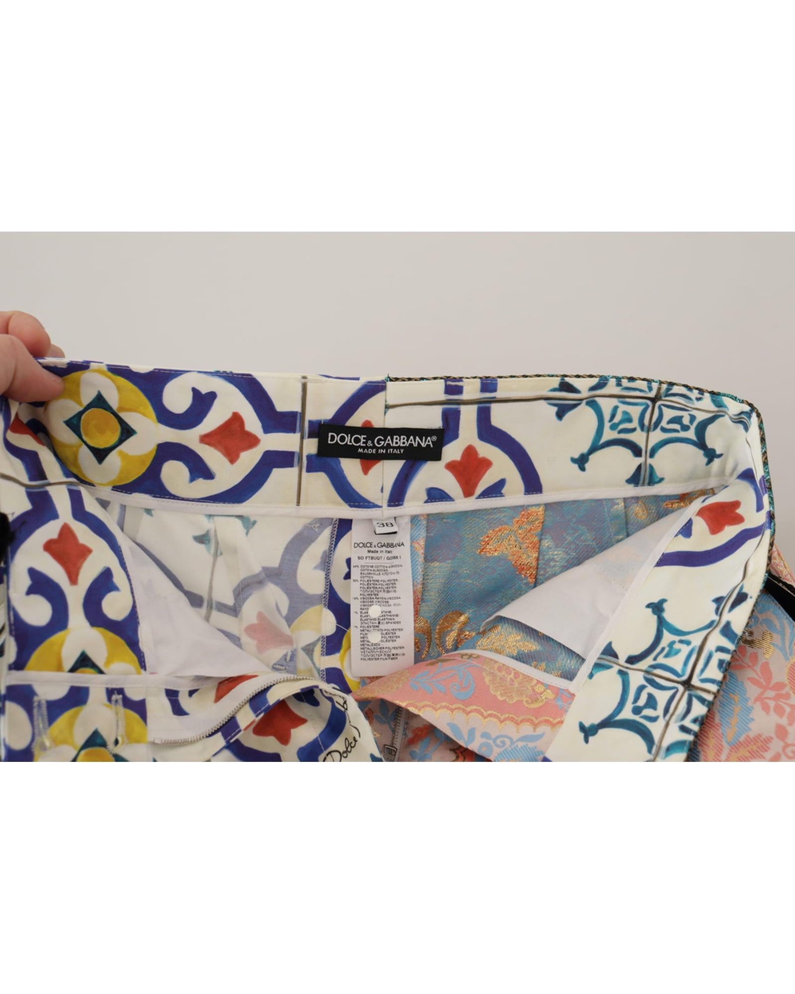 Authentic Dolce & Gabbana High Waist Hot Pants Shorts 40 IT Women