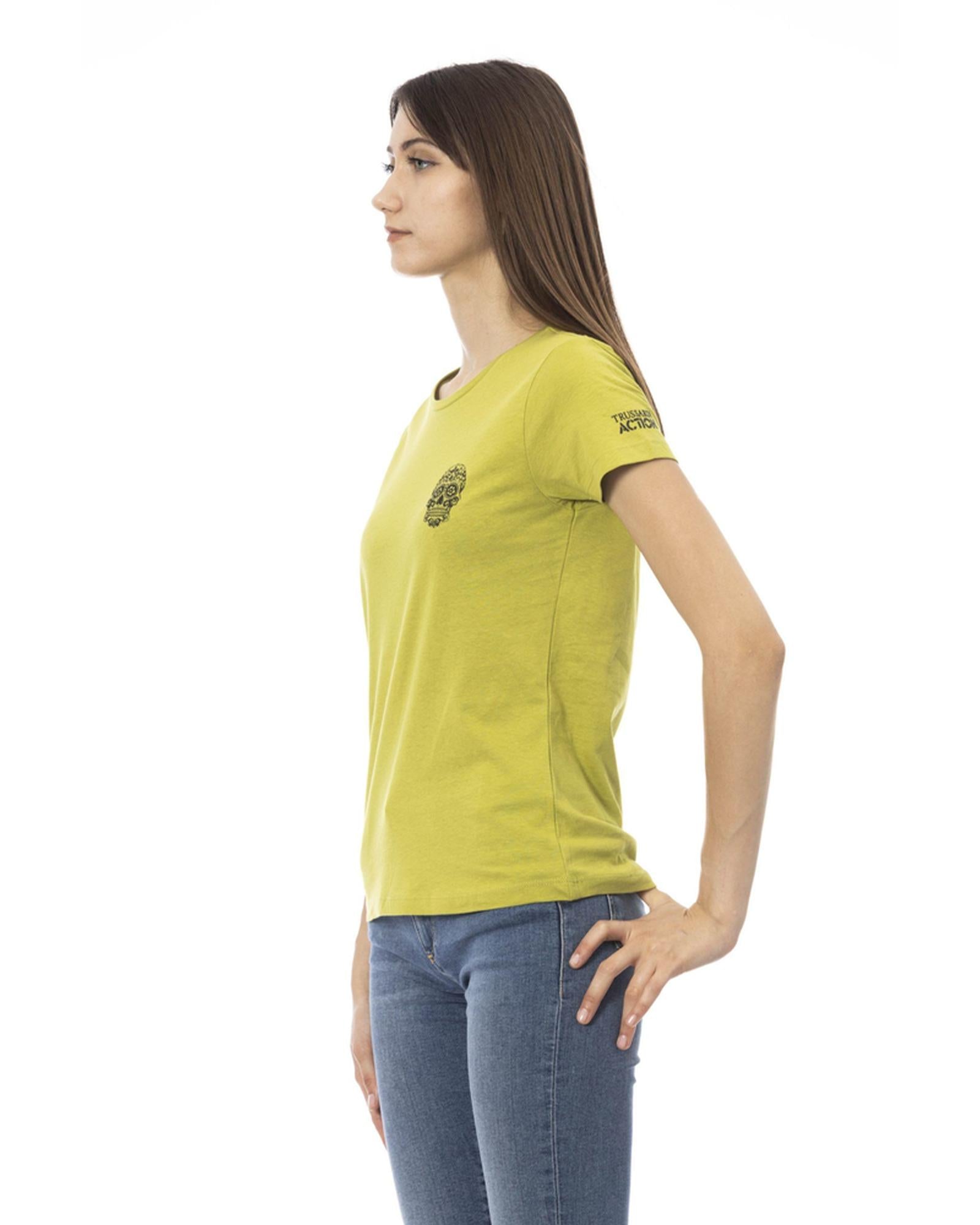 Short Sleeve T-shirt with Front Print 2XL Women