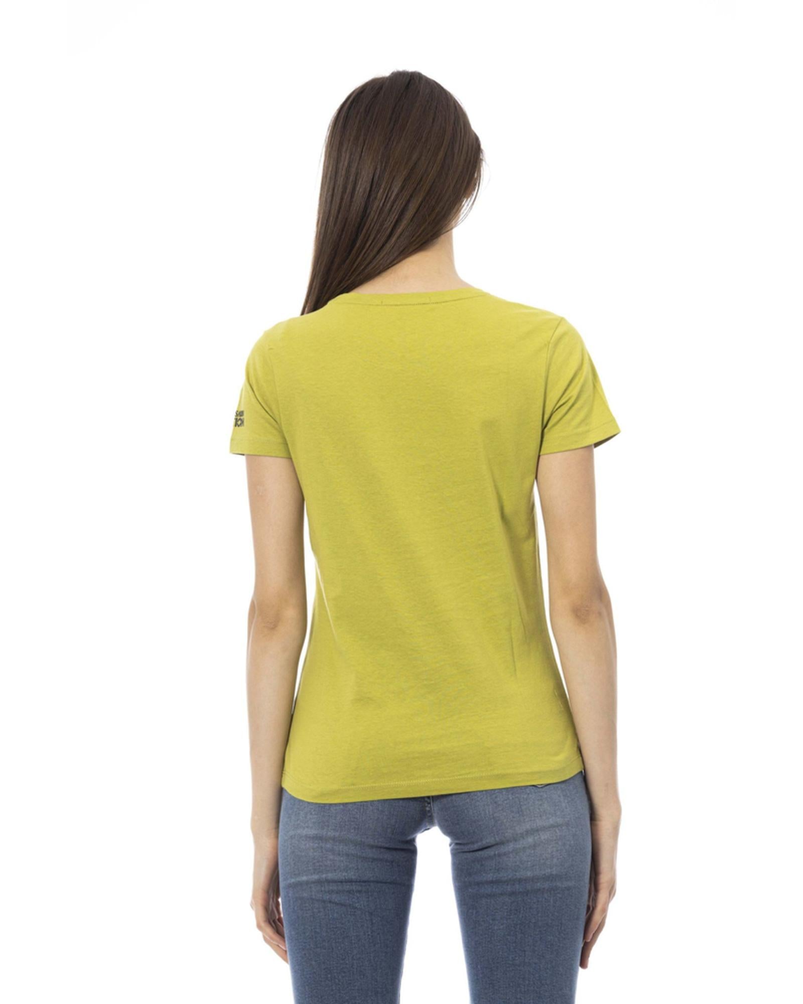 Short Sleeve T-shirt with Front Print 2XL Women