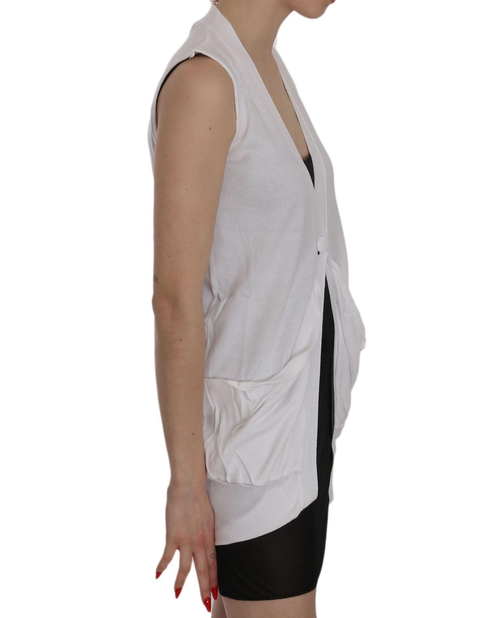 PINK MEMORIES Sleeveless Cardigan Top 44 IT Women