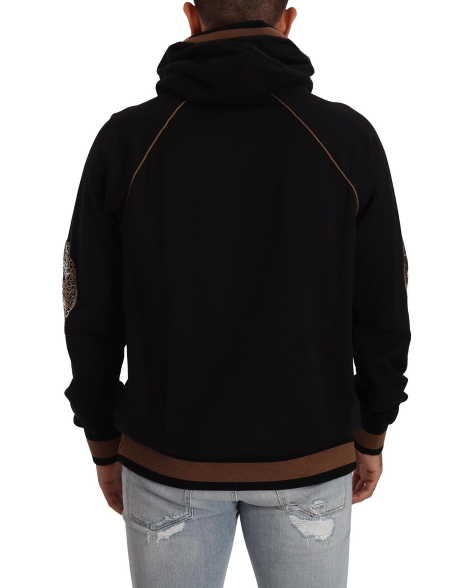 Stunning Dolce & Gabbana Pullover Hooded Sweatshirt 52 IT Men