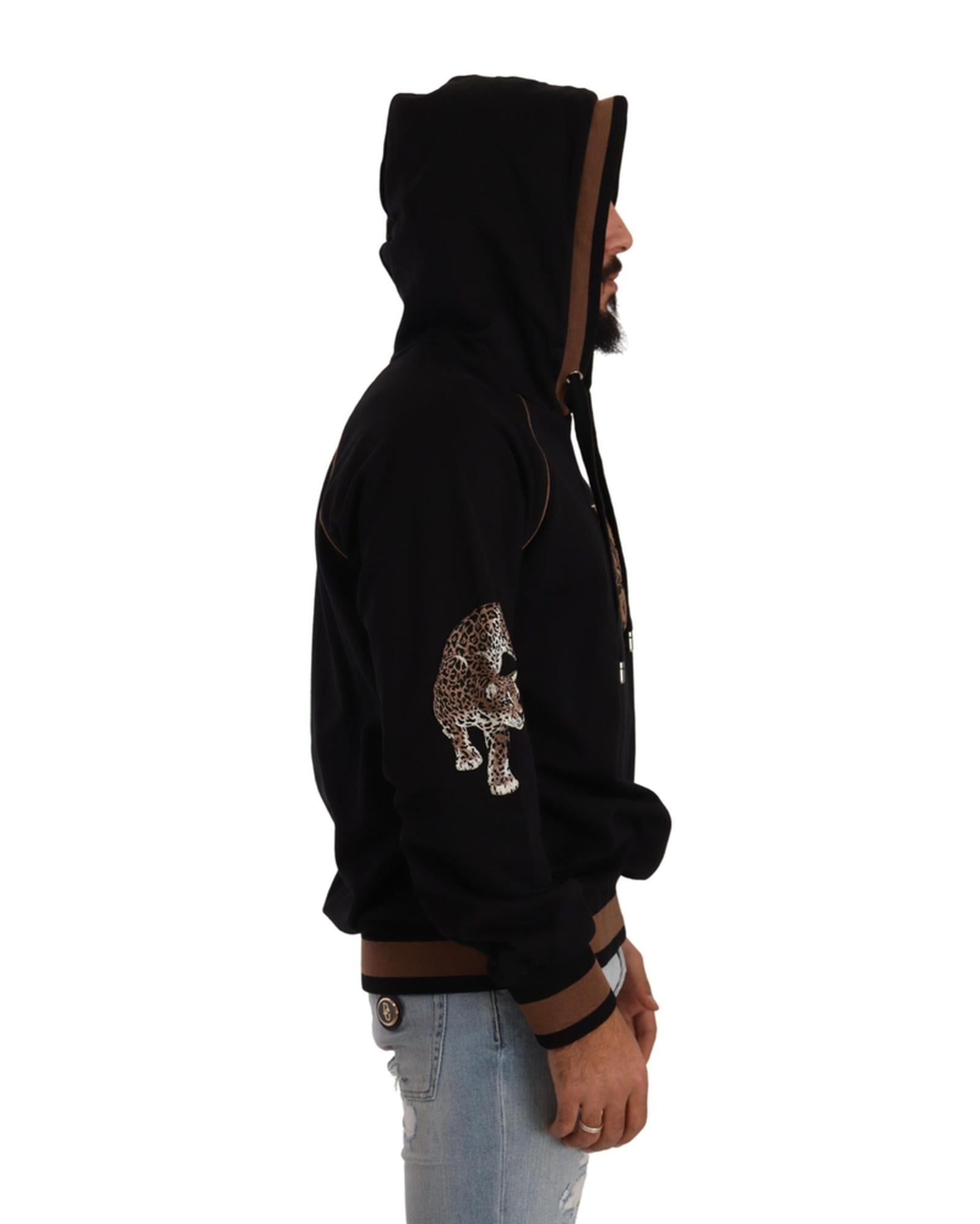Stunning Dolce & Gabbana Pullover Hooded Sweatshirt 52 IT Men