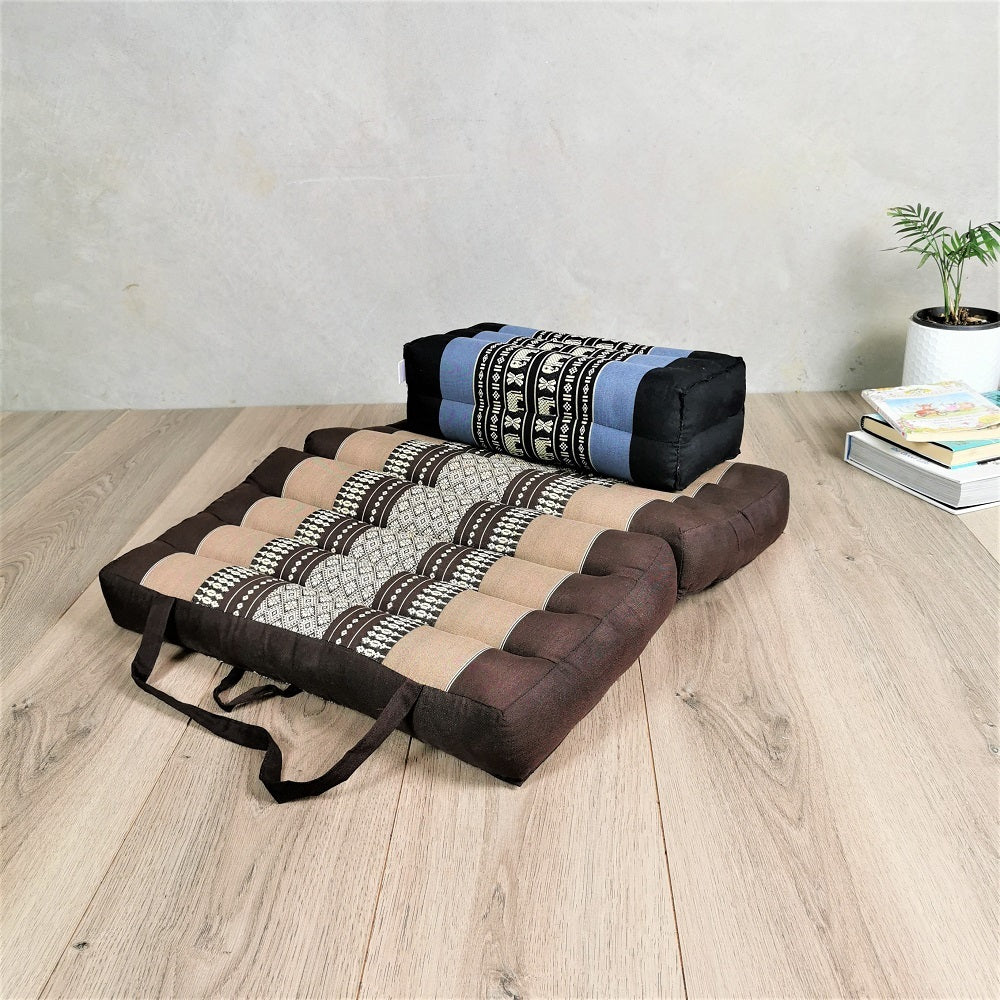 Meditation Cushion + Seating Block Set  StPink-YB-BlueEle main image 0